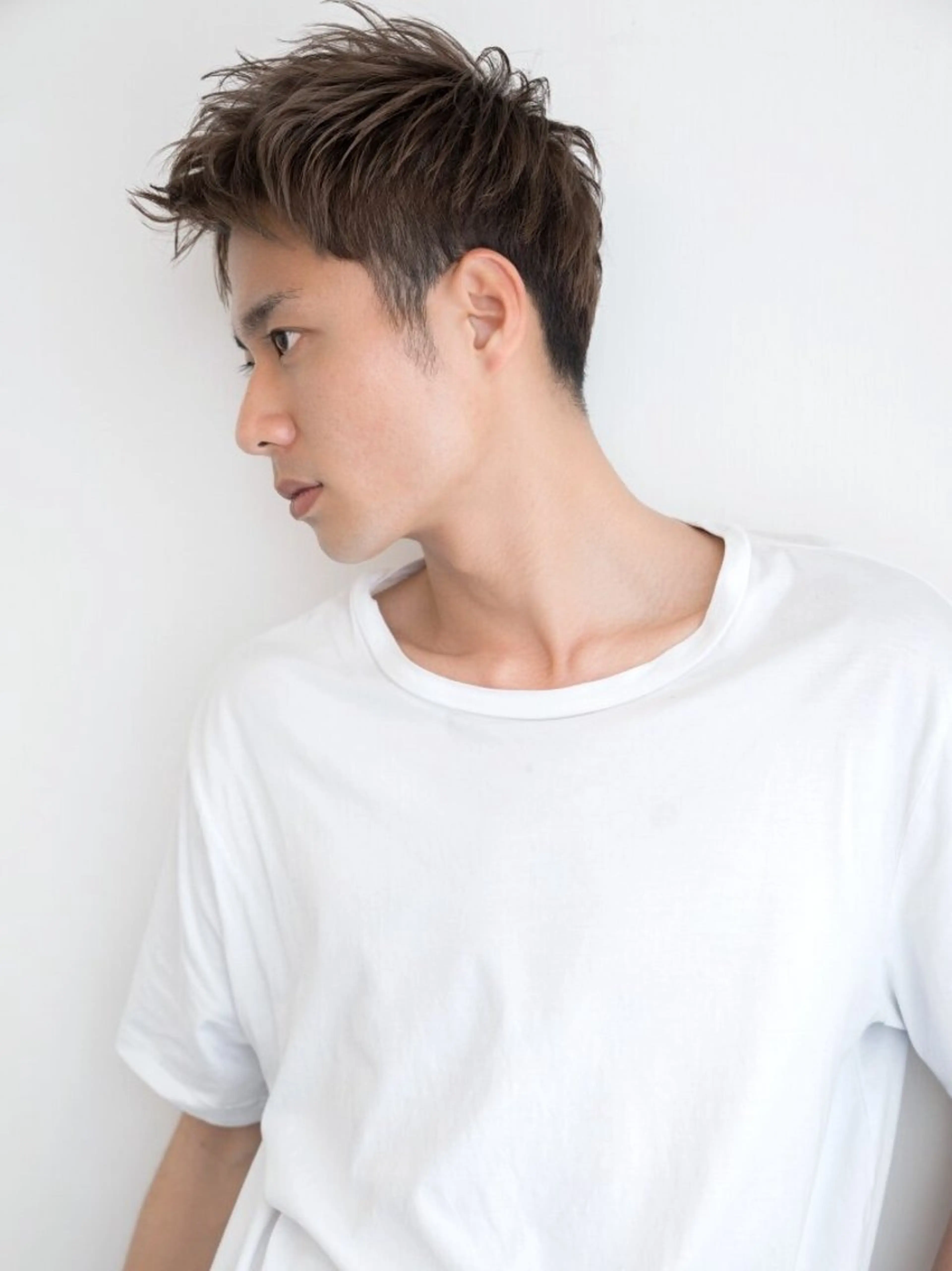 カラー パーマ メンズ HIRO✂️カットと カラーと縮毛矯正✂️のヘアスタイル