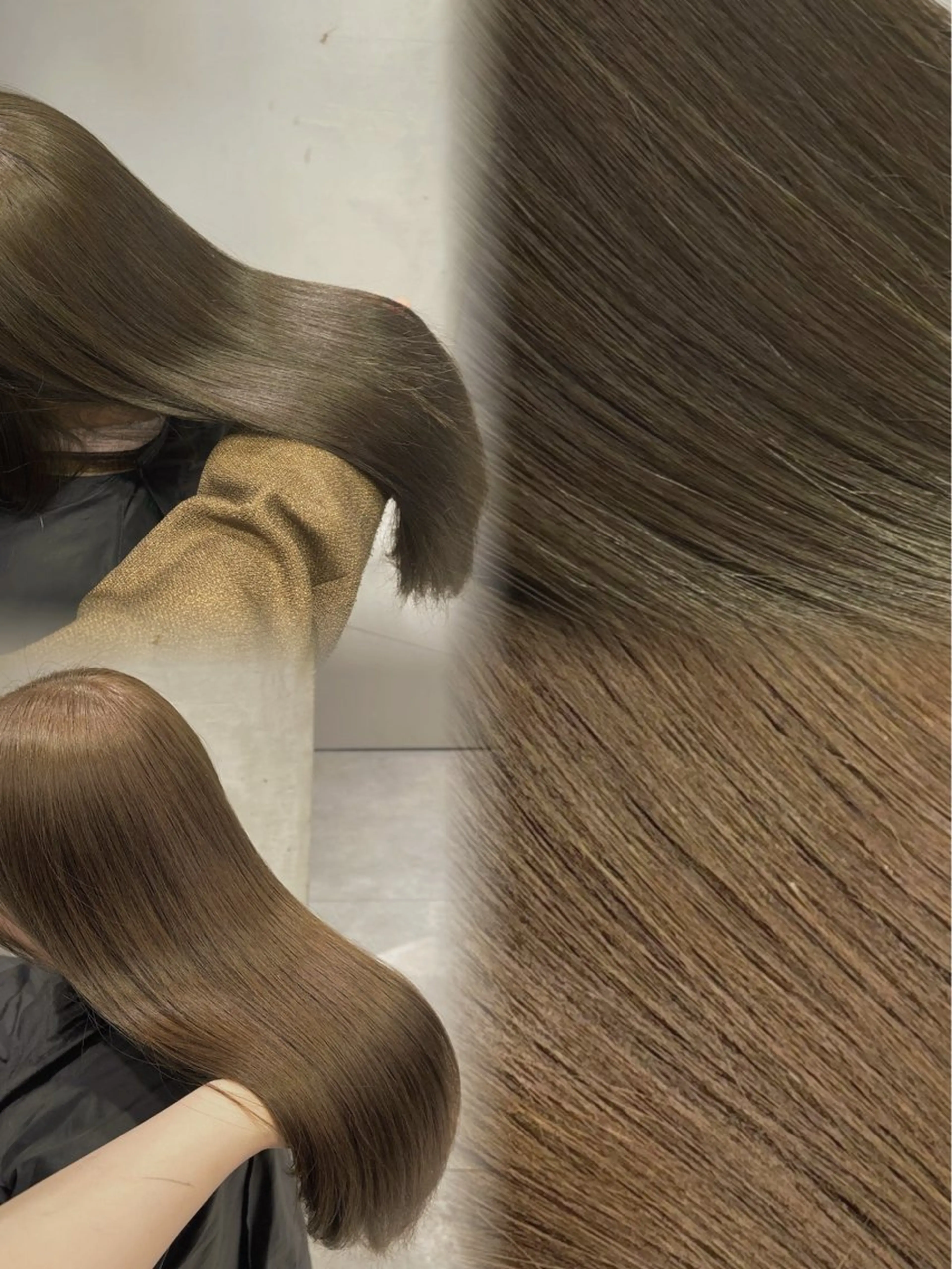 ロング 縮毛矯正 縮毛矯正 縮毛矯正 さくらのヘアスタイル