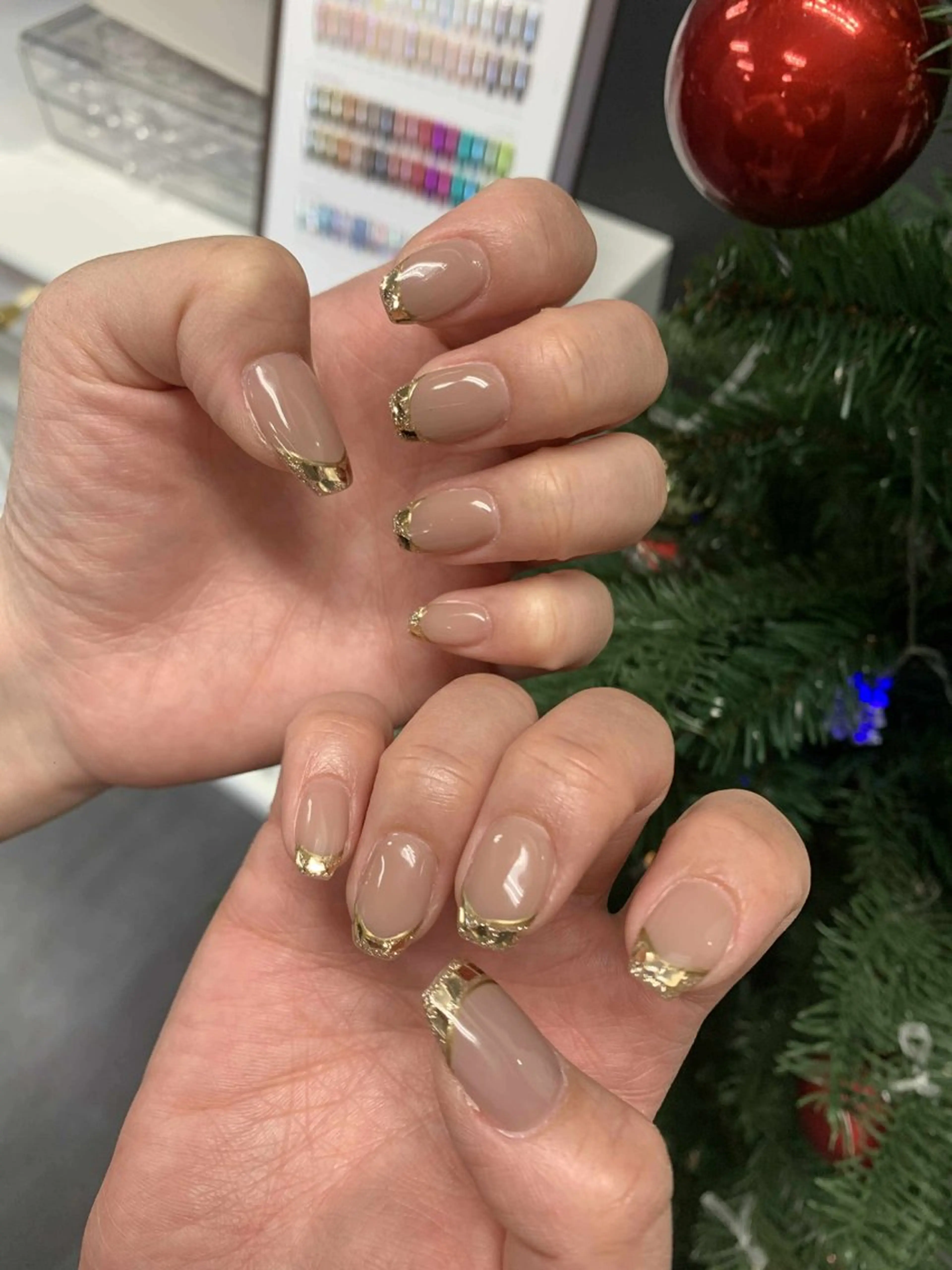 ネイル アートネイル フレンチネイル ジェルネイル 持ち込み ニュアンスネイル ハンドネイル ANA.CHUO 本川越店舗のネイルデザイン