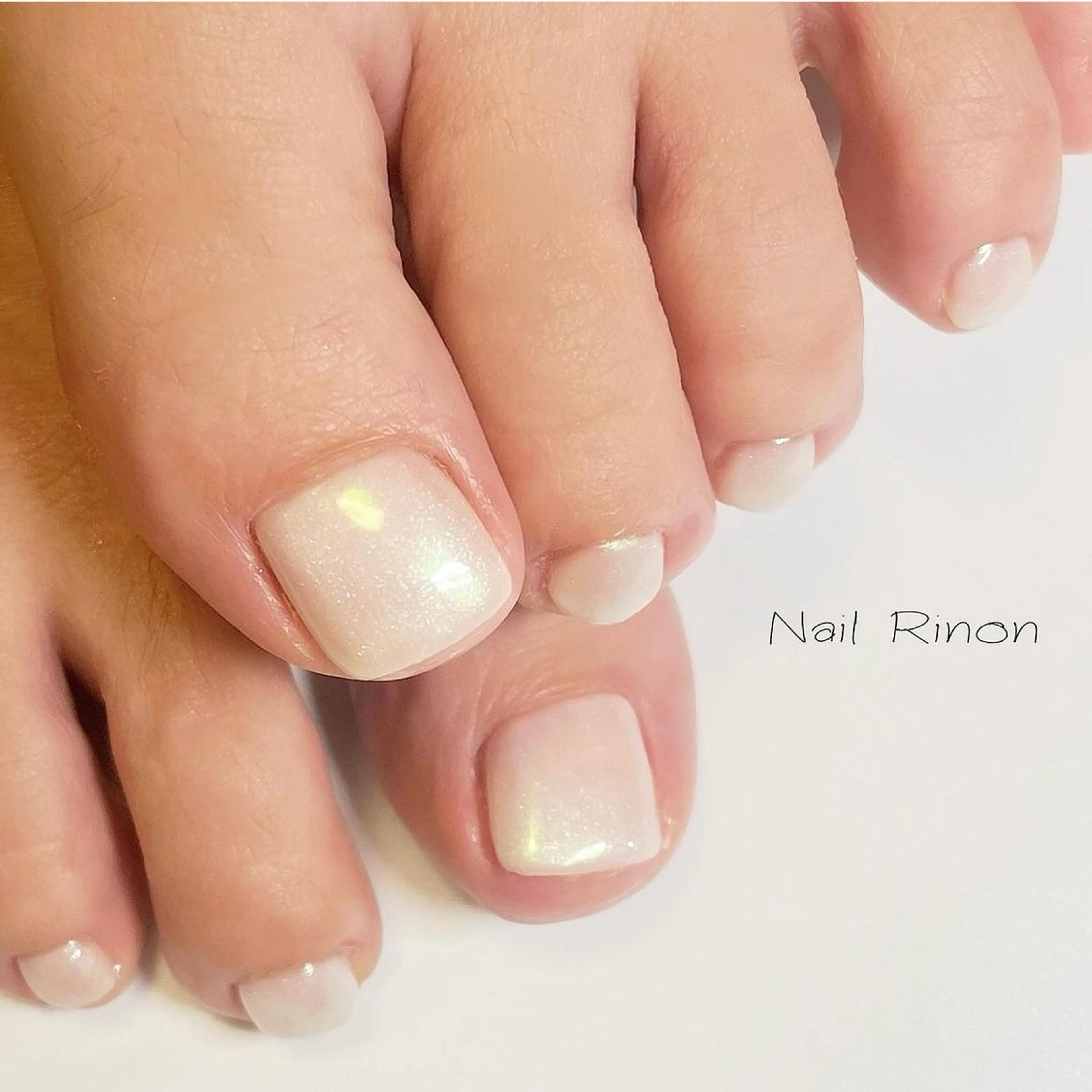 ネイル フットネイル フットネイル Nail Rinonのネイルデザイン