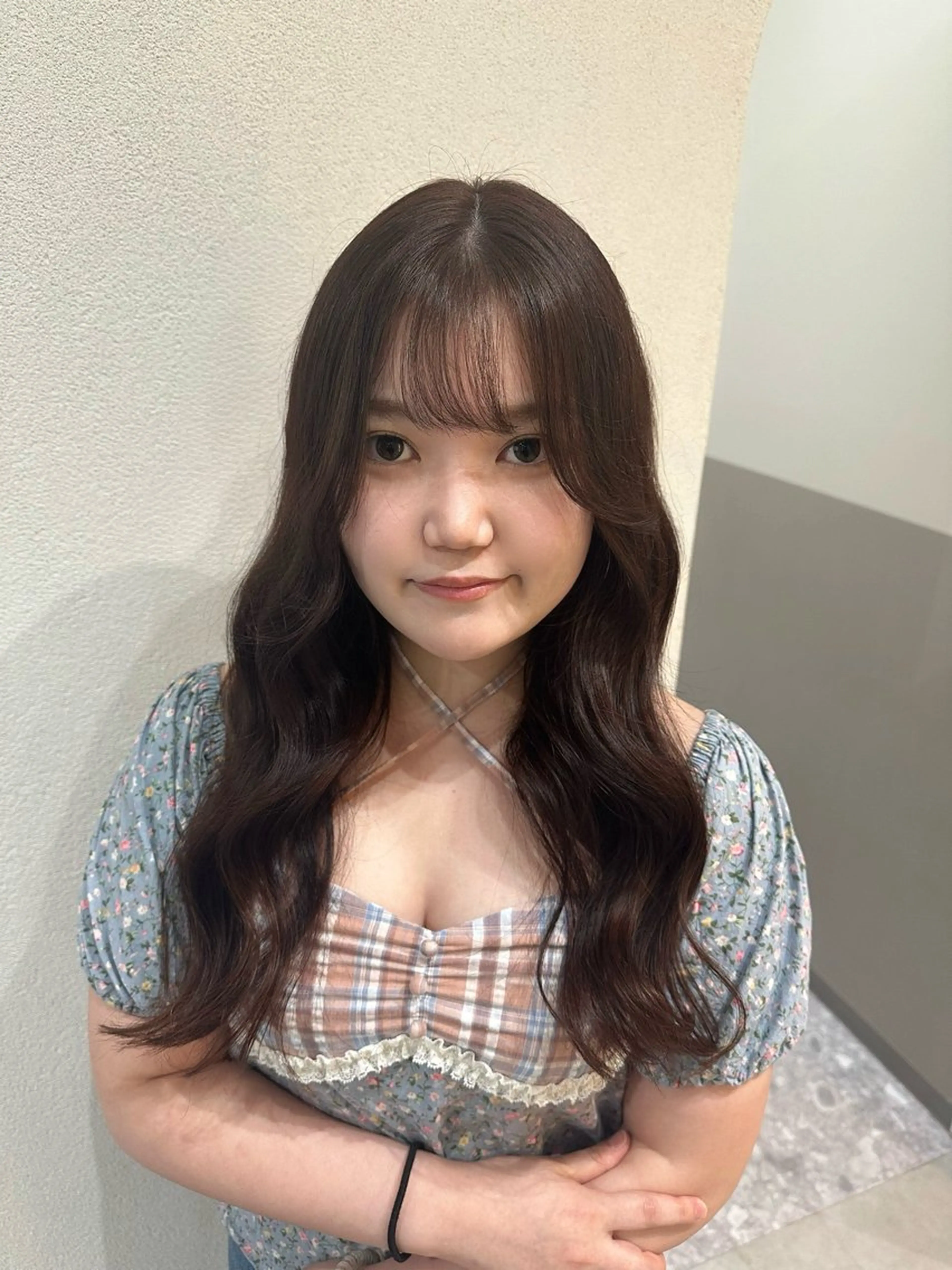 セミロング カラー カット ヘアカラー トリートメント 🪞個室サロン/韓国 艶髪/keito🪞のヘアスタイル