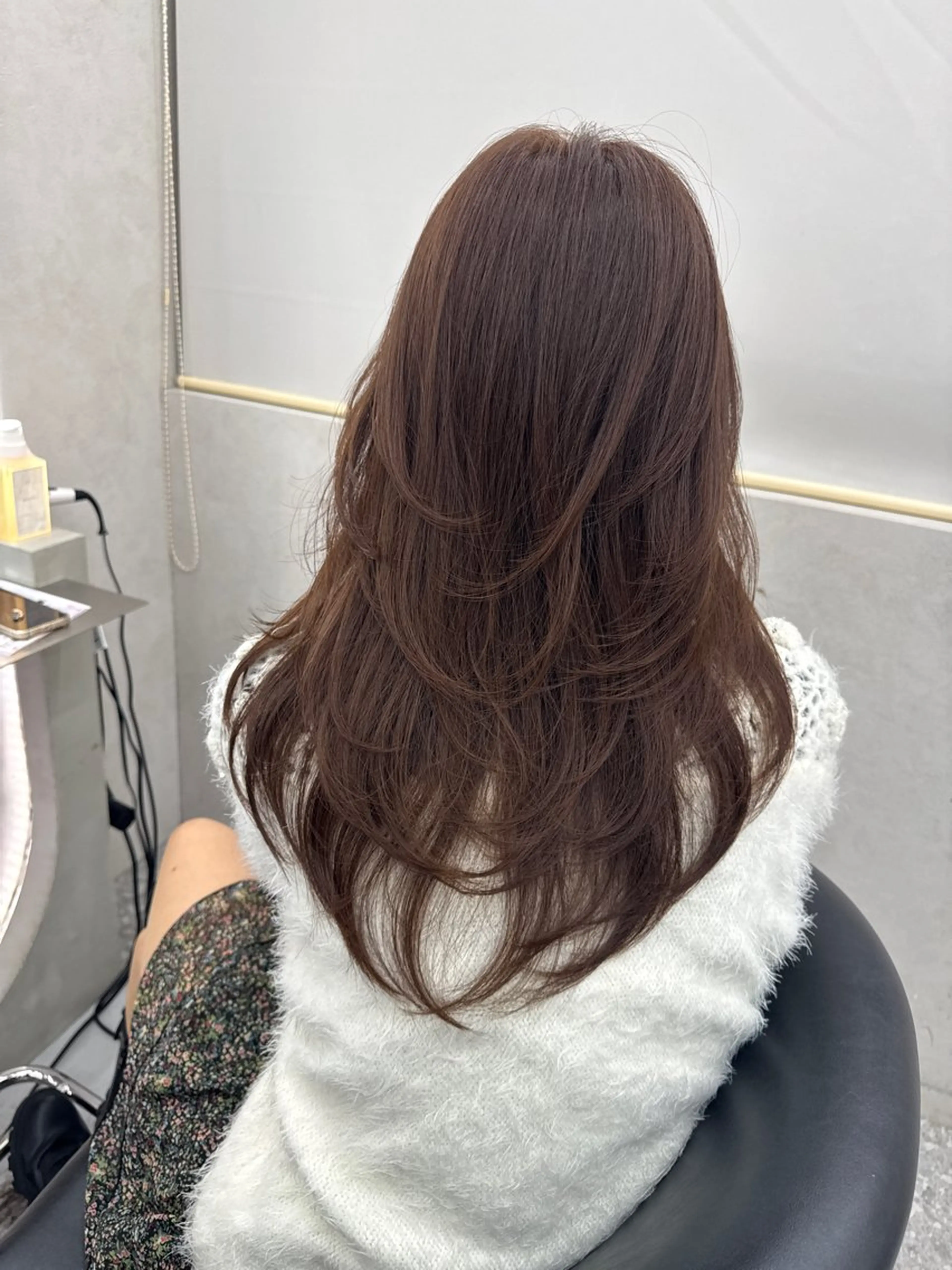 ロング 顔周り🇰🇷ロンド レイヤー✨カジワラのヘアスタイル