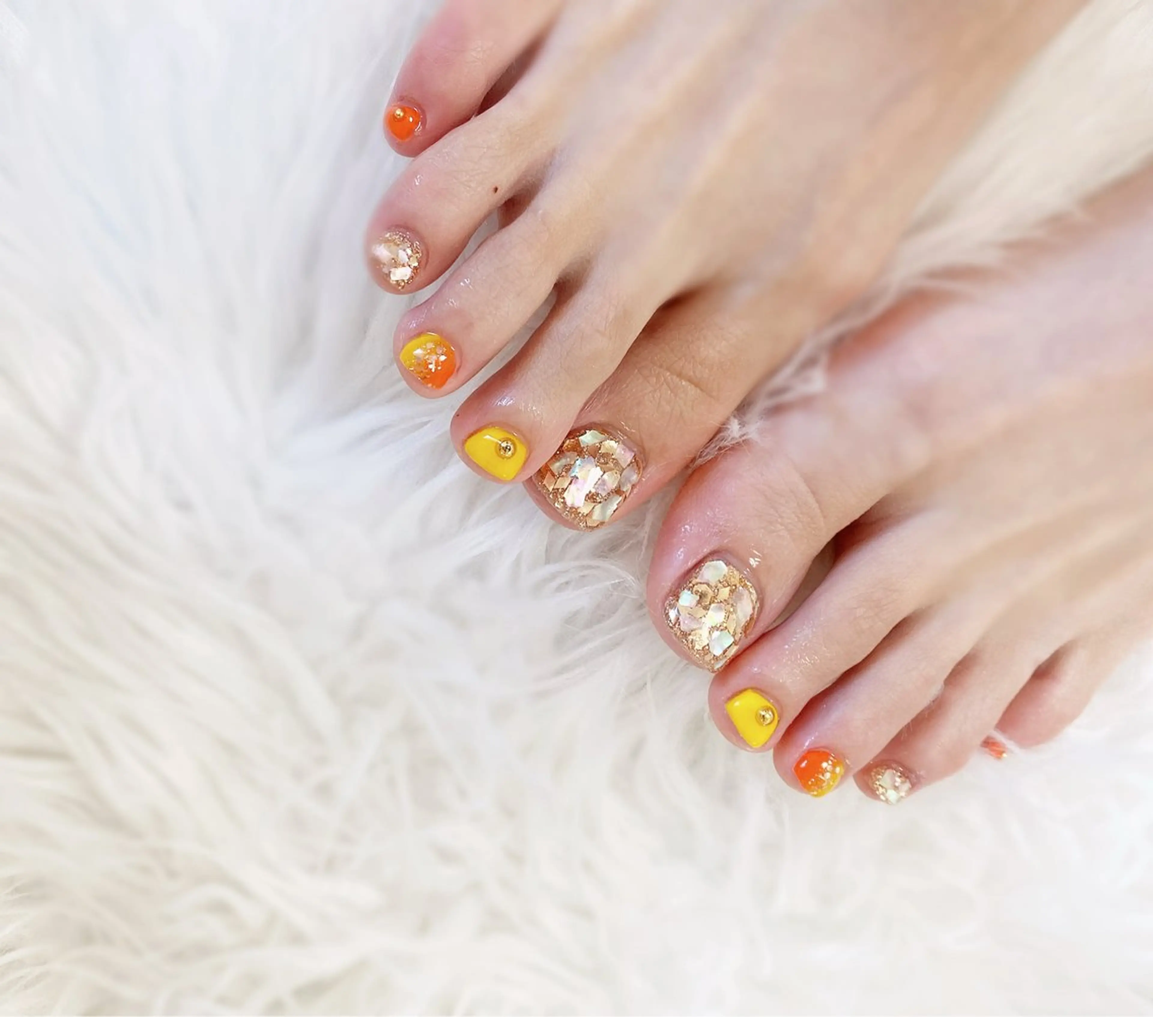 ネイル ハンドネイル フットネイル ESPOIR Ｎのネイルデザイン