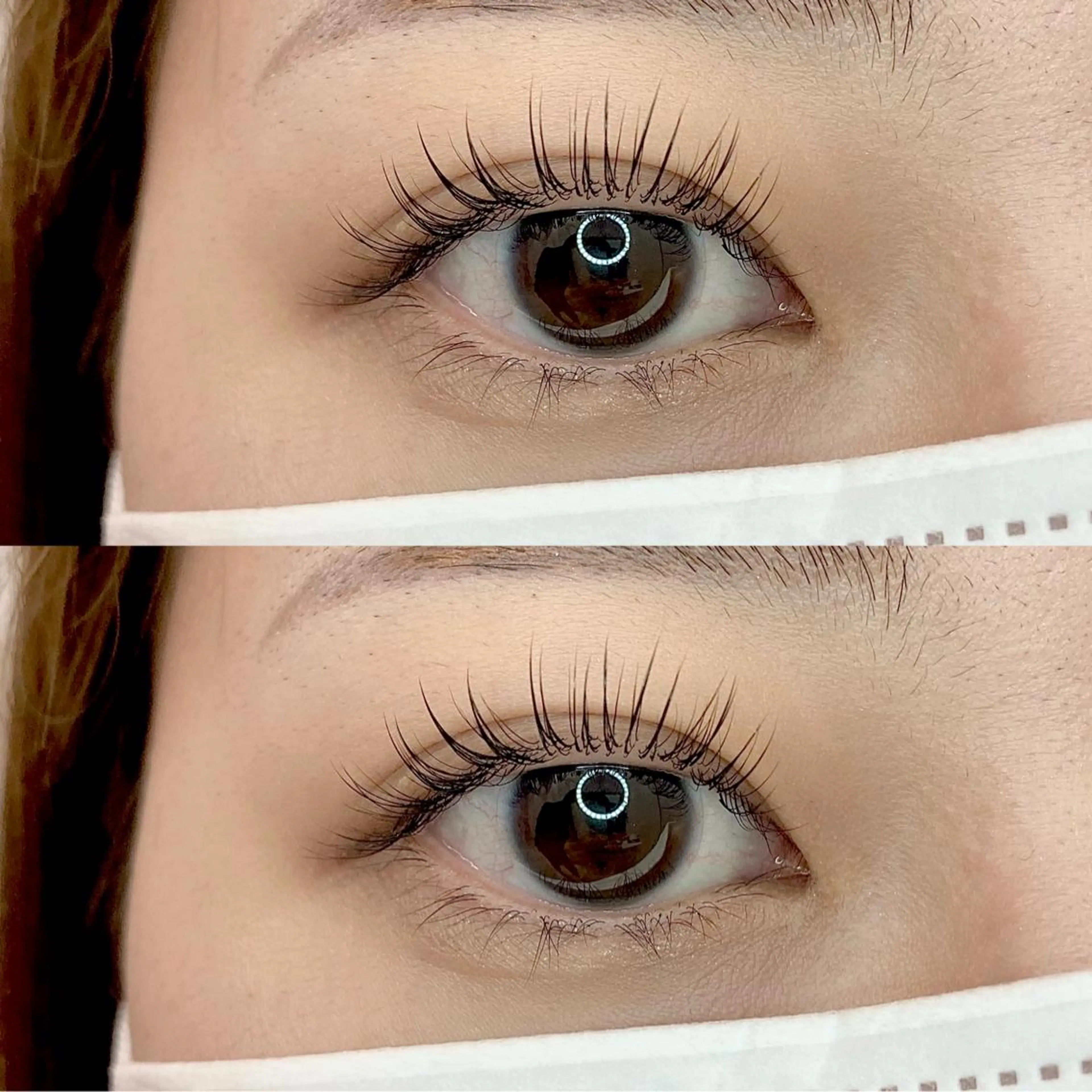 マツエク・マツパ ナチュラル マツパ 加美山 紗英のマツエク・マツパデザイン