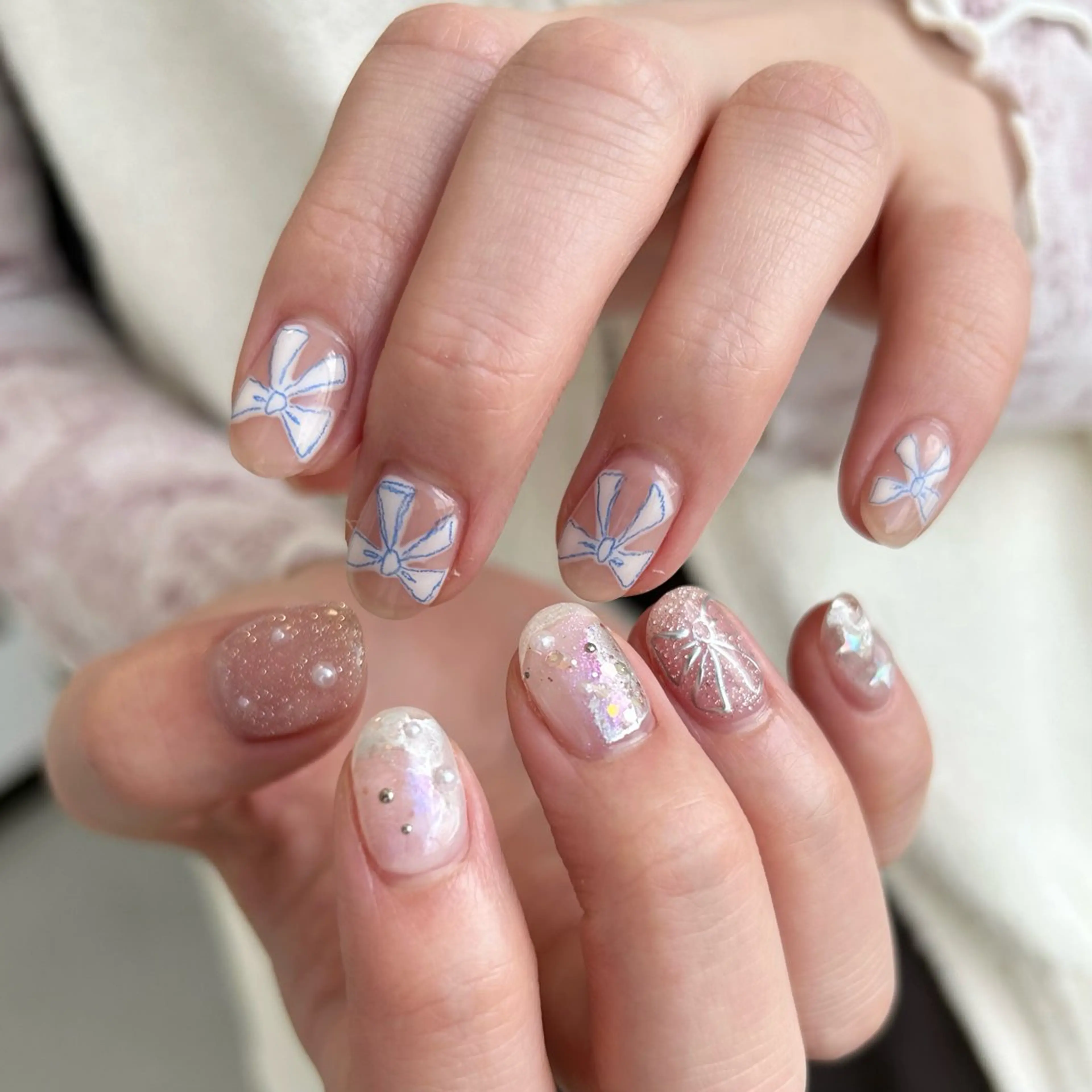 ショート ハンドネイル ｵｵﾀｹ ﾚｲﾅのネイルデザイン