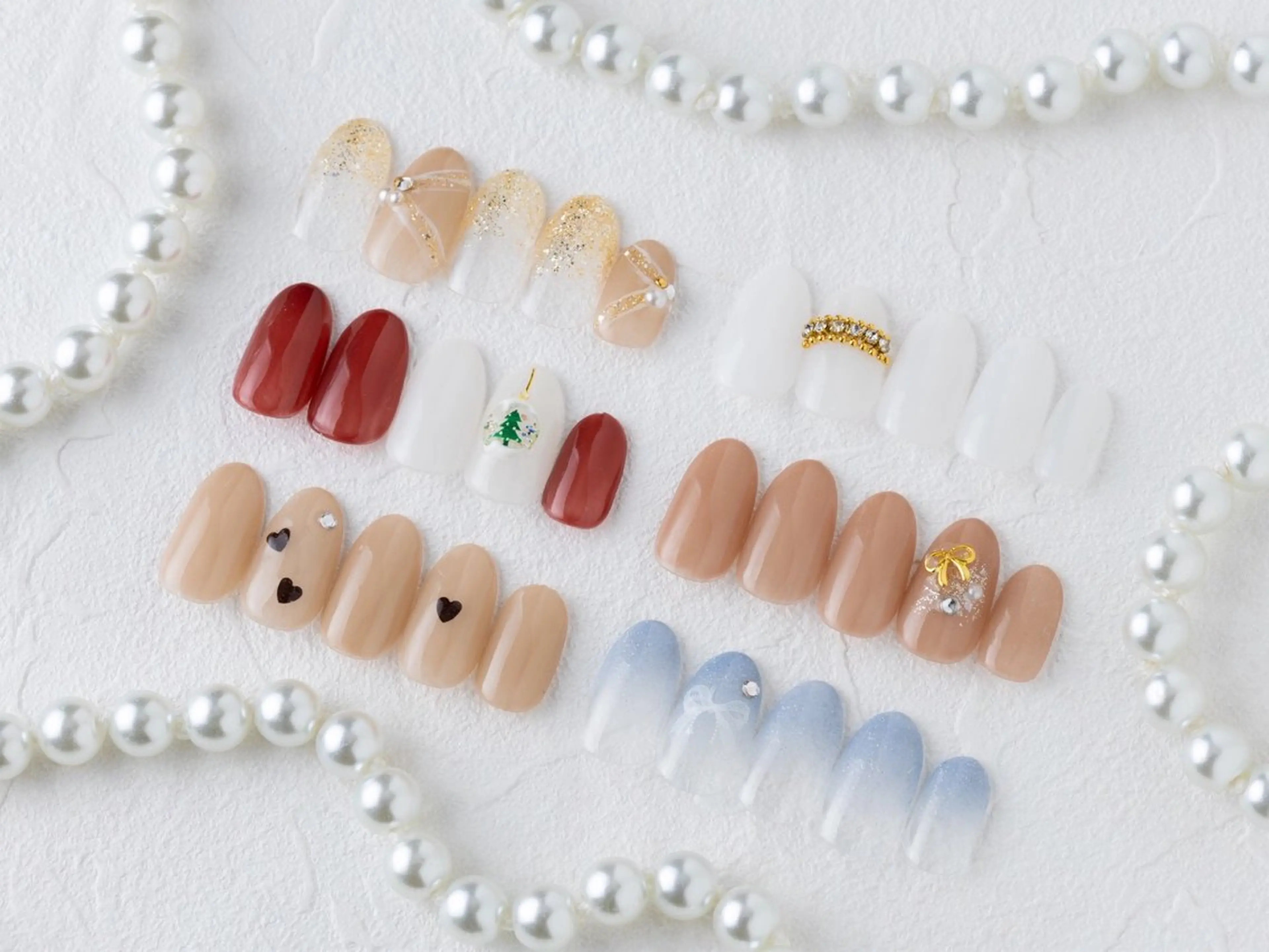 【ジェル】オフィス向けワンポイントデザイン✨シンプル定額コース🦋　※指名料¥660掛かりますの写真