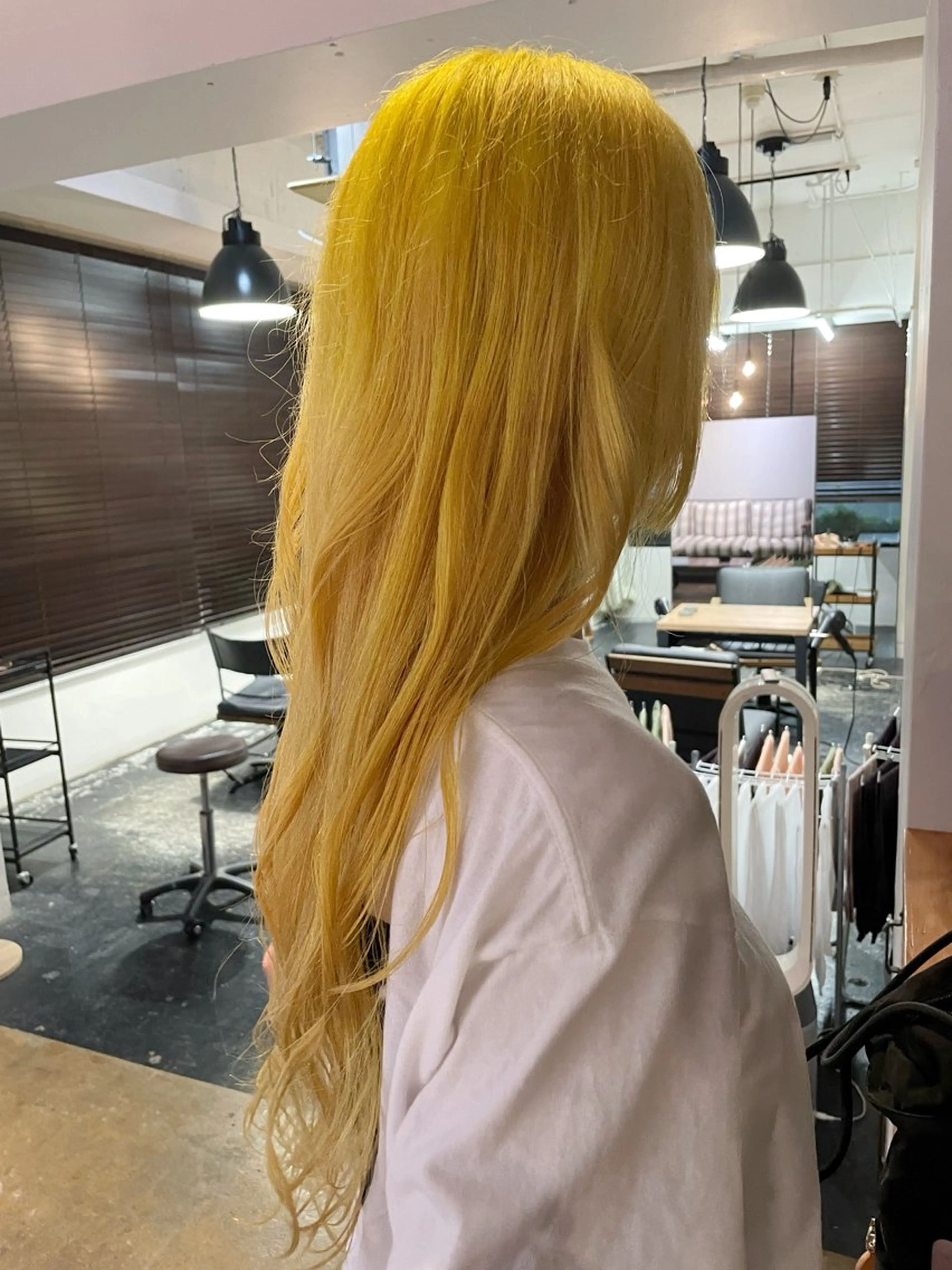 ロング カラー ダブルカラー en:s【新潟万代】 🌈川瀬瑠那のヘアスタイル