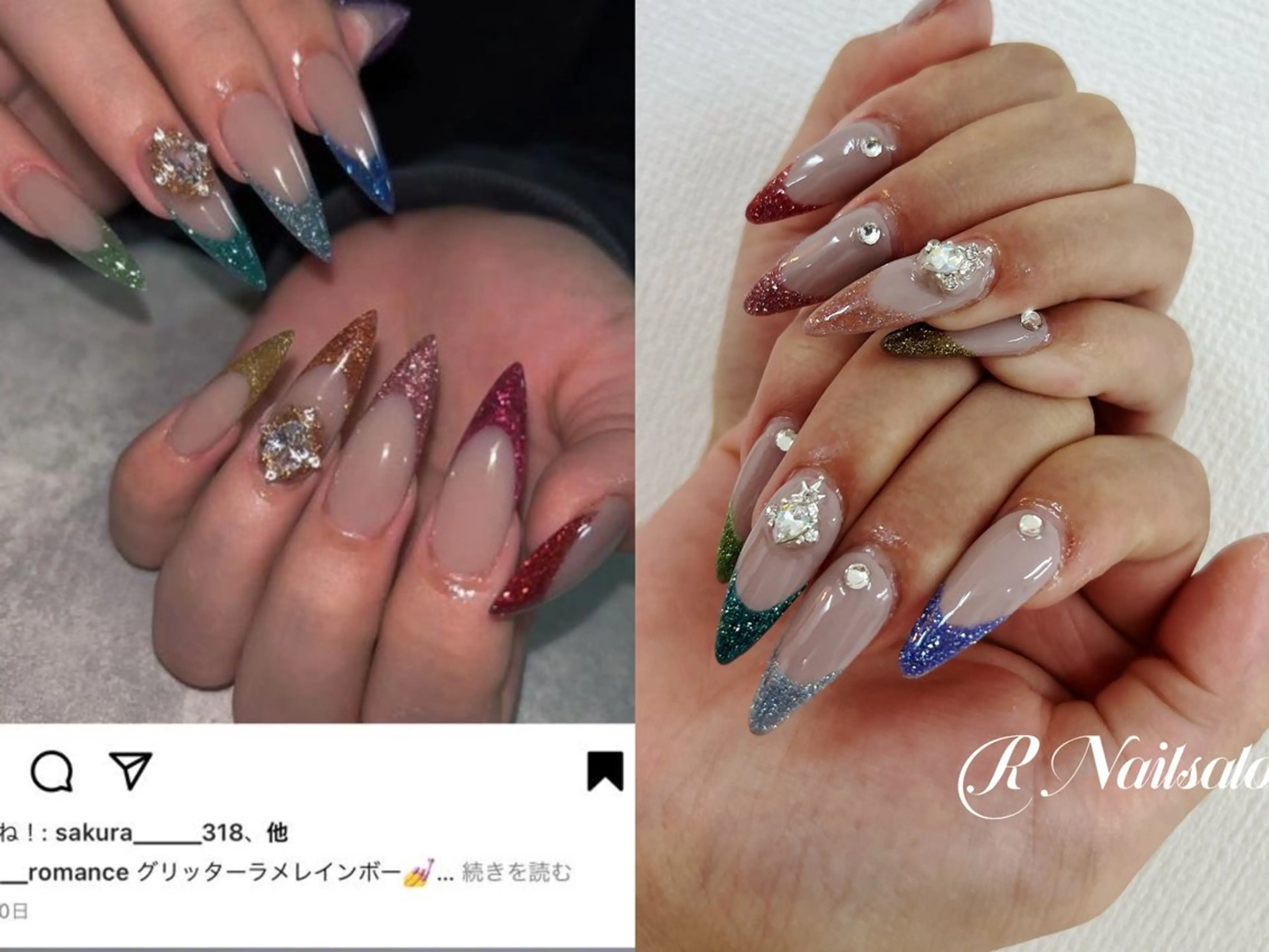 ネイル R nail salon新宿三丁目店所属・R nailのネイルデザイン