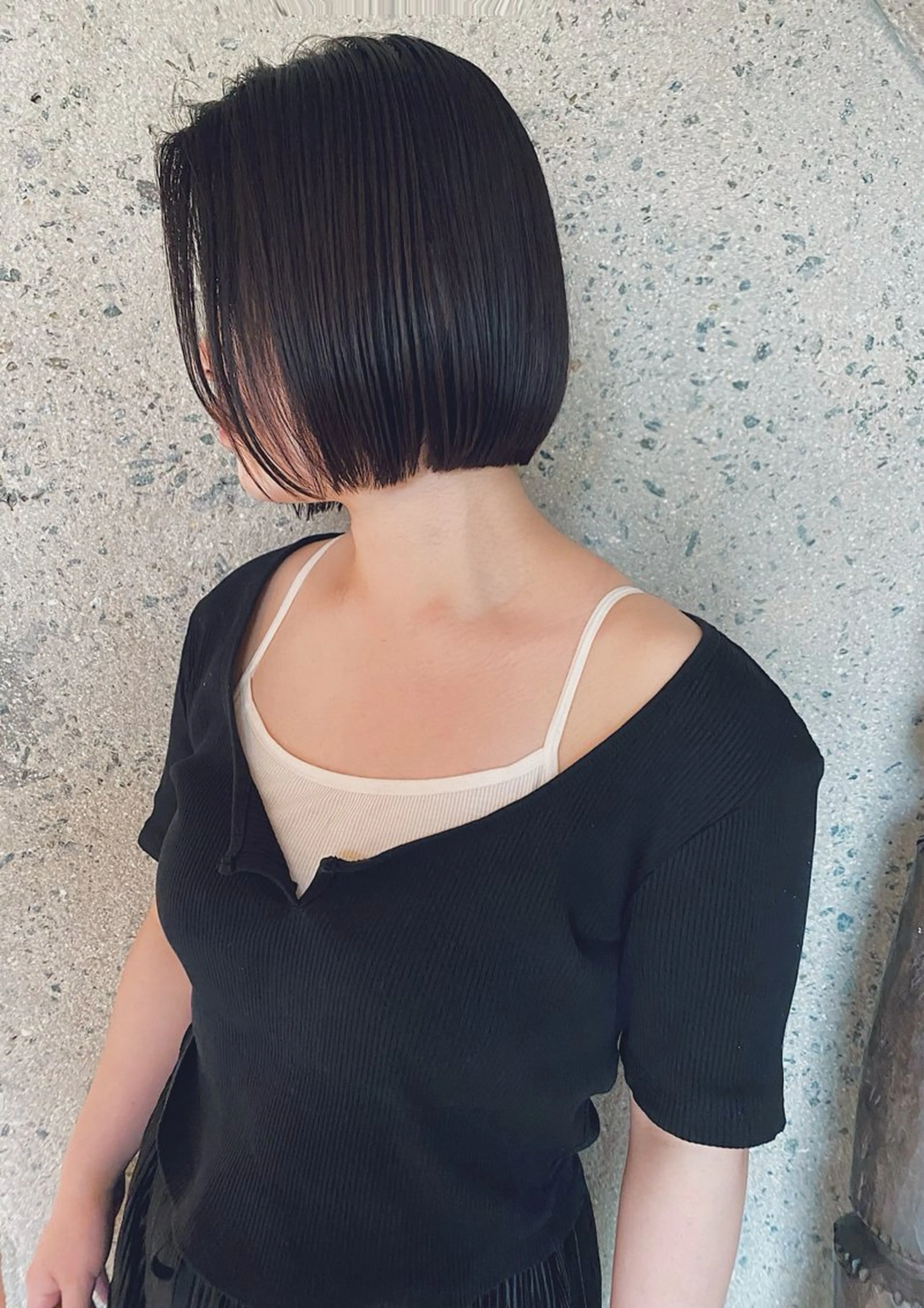 ショート IZAKI/パーマ/ ボブ/ショート/平尾のヘアスタイル