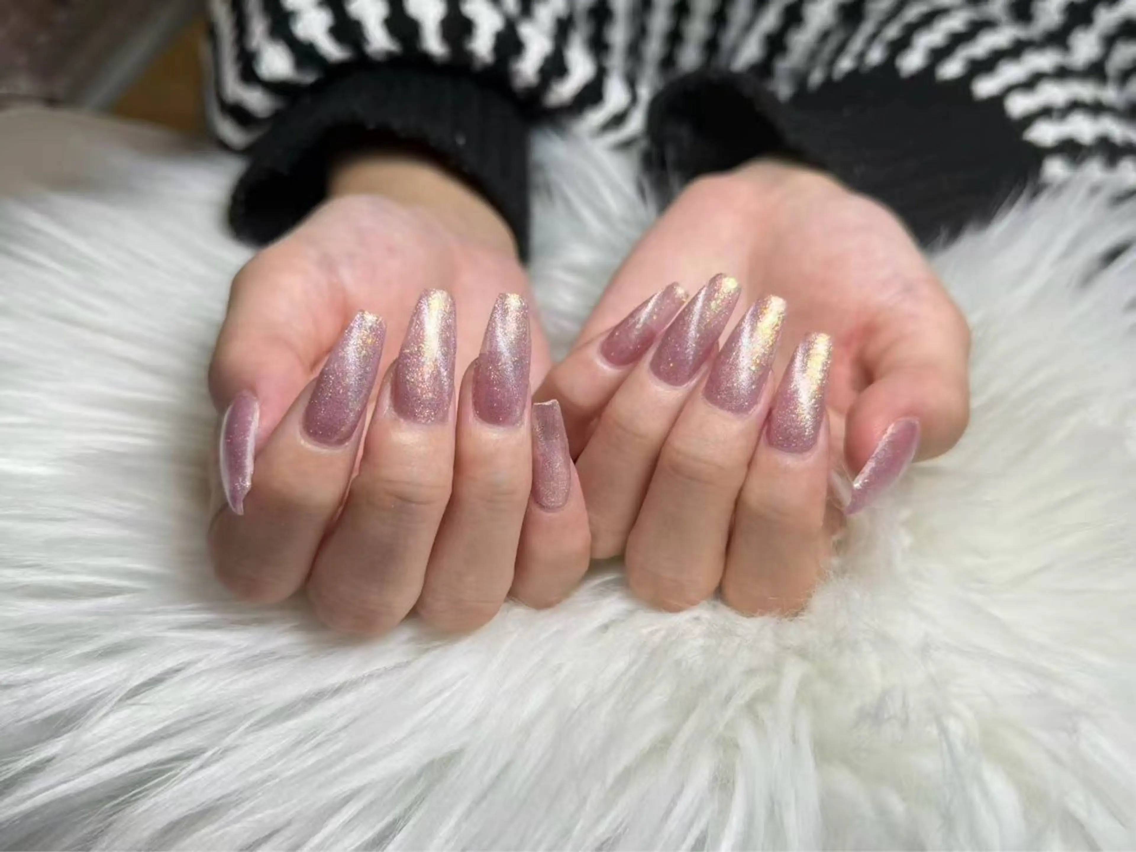 ネイル マグネットネイル ハンドネイル Moomi なつのネイルデザイン