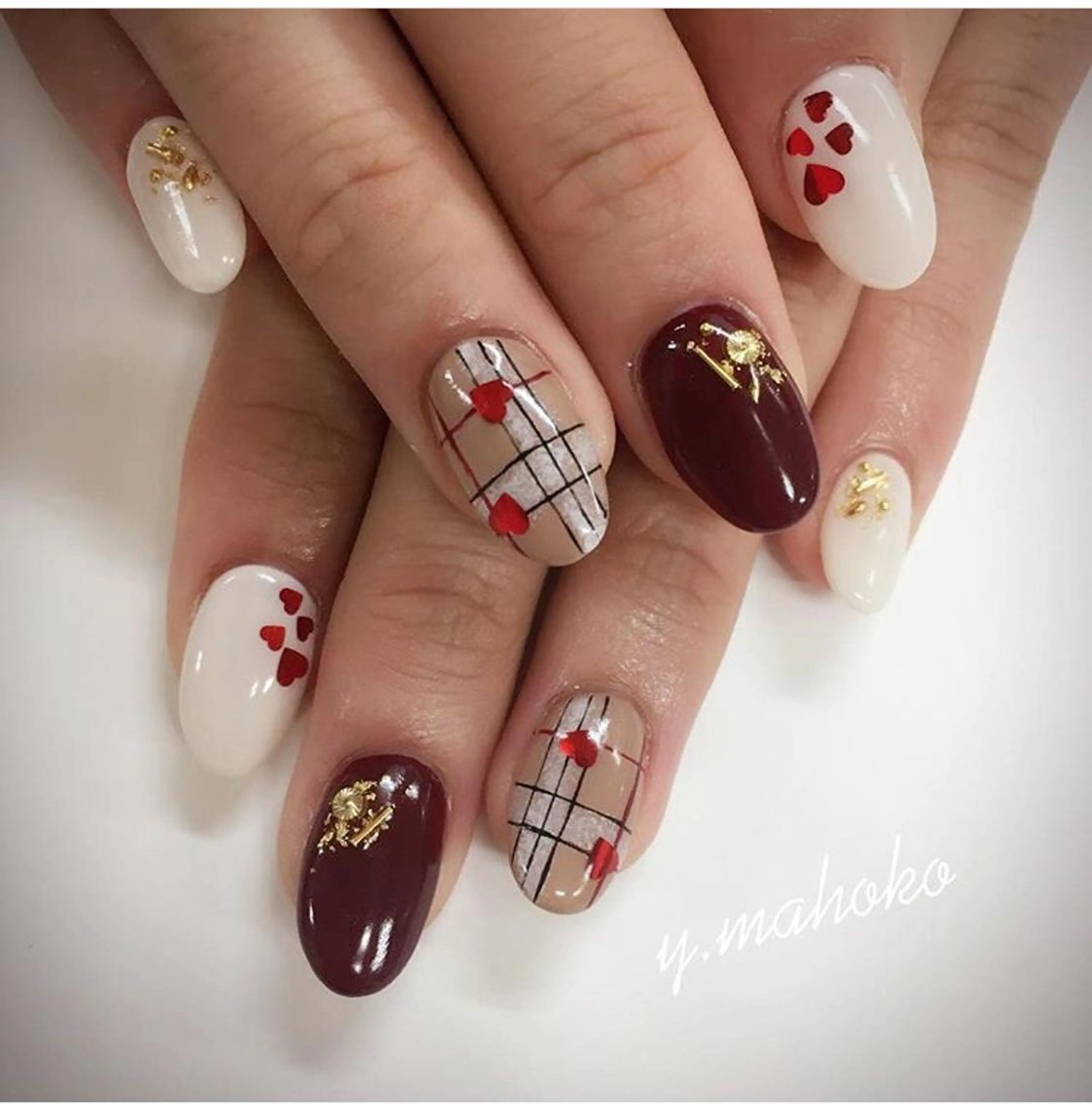 ネイル She nail studio 原宿所属・パラジェル有/ スカルプ/mahoのネイルデザイン