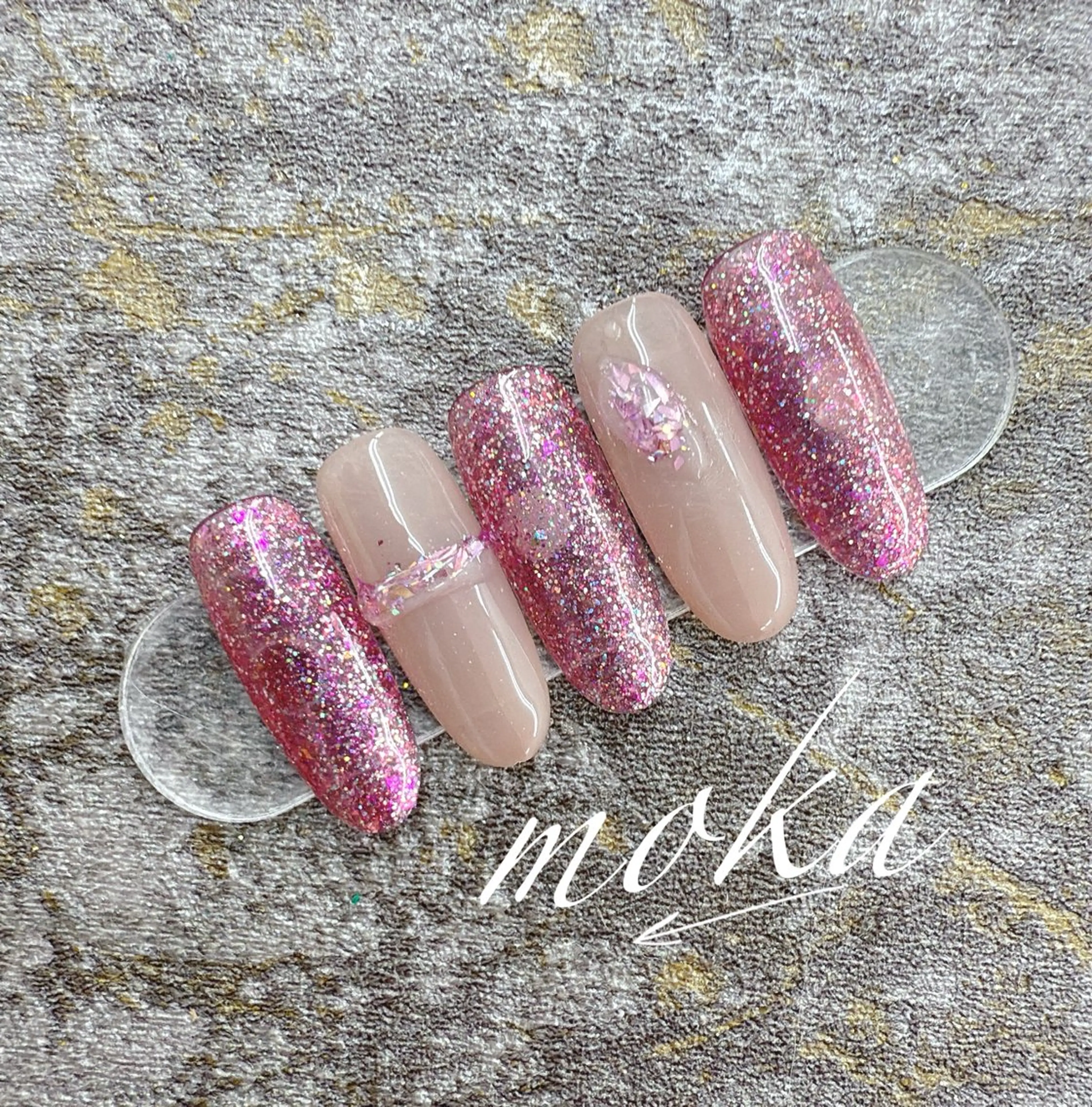 ネイル ハンドネイル ハンドケア 胡蝶蘭レディースサロ ンNailMOKAのネイルデザイン