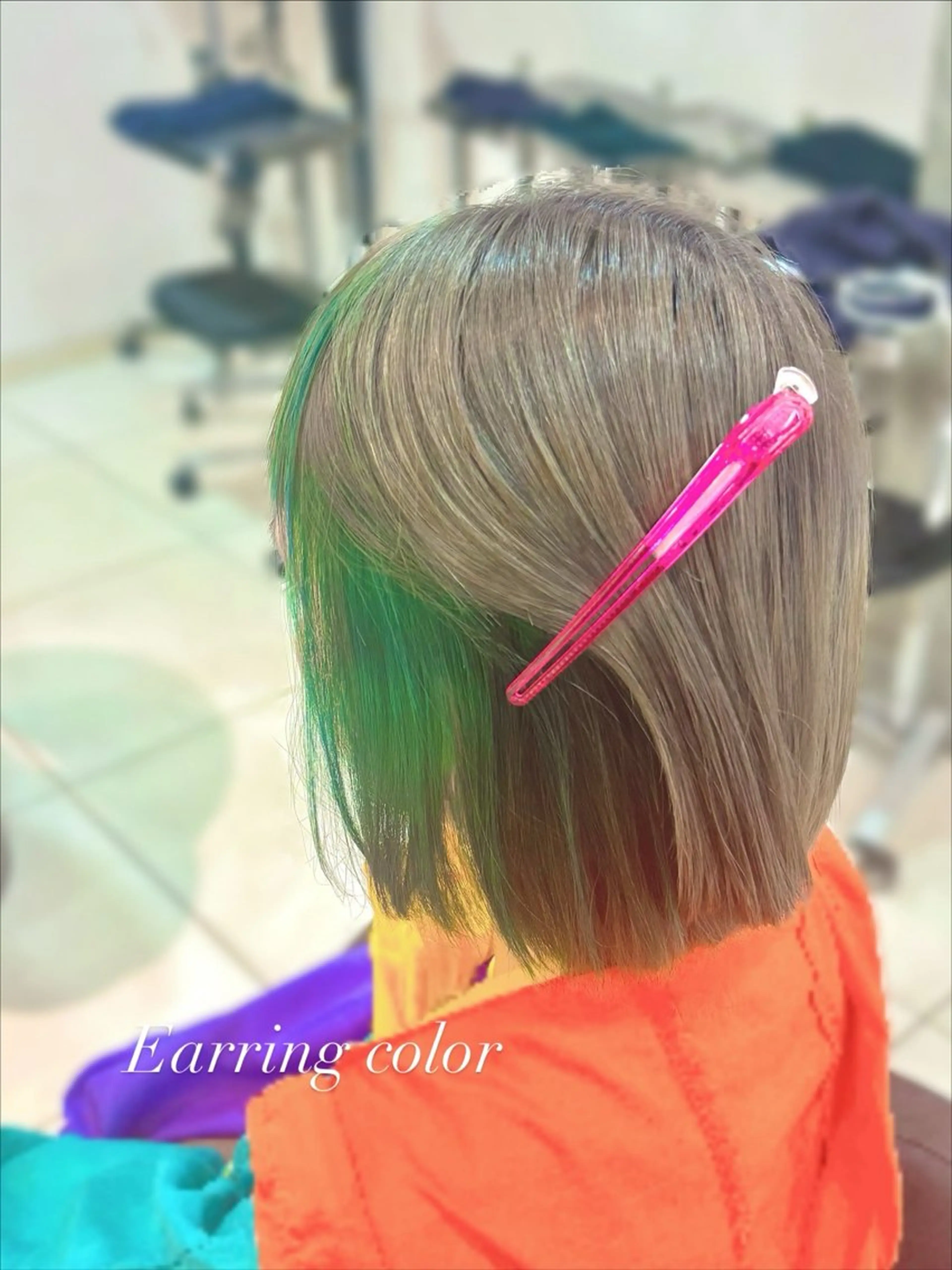 ミディアム ヘアカラー 🎀カラー・カットモ デル募集中✧めい🎀のヘアスタイル