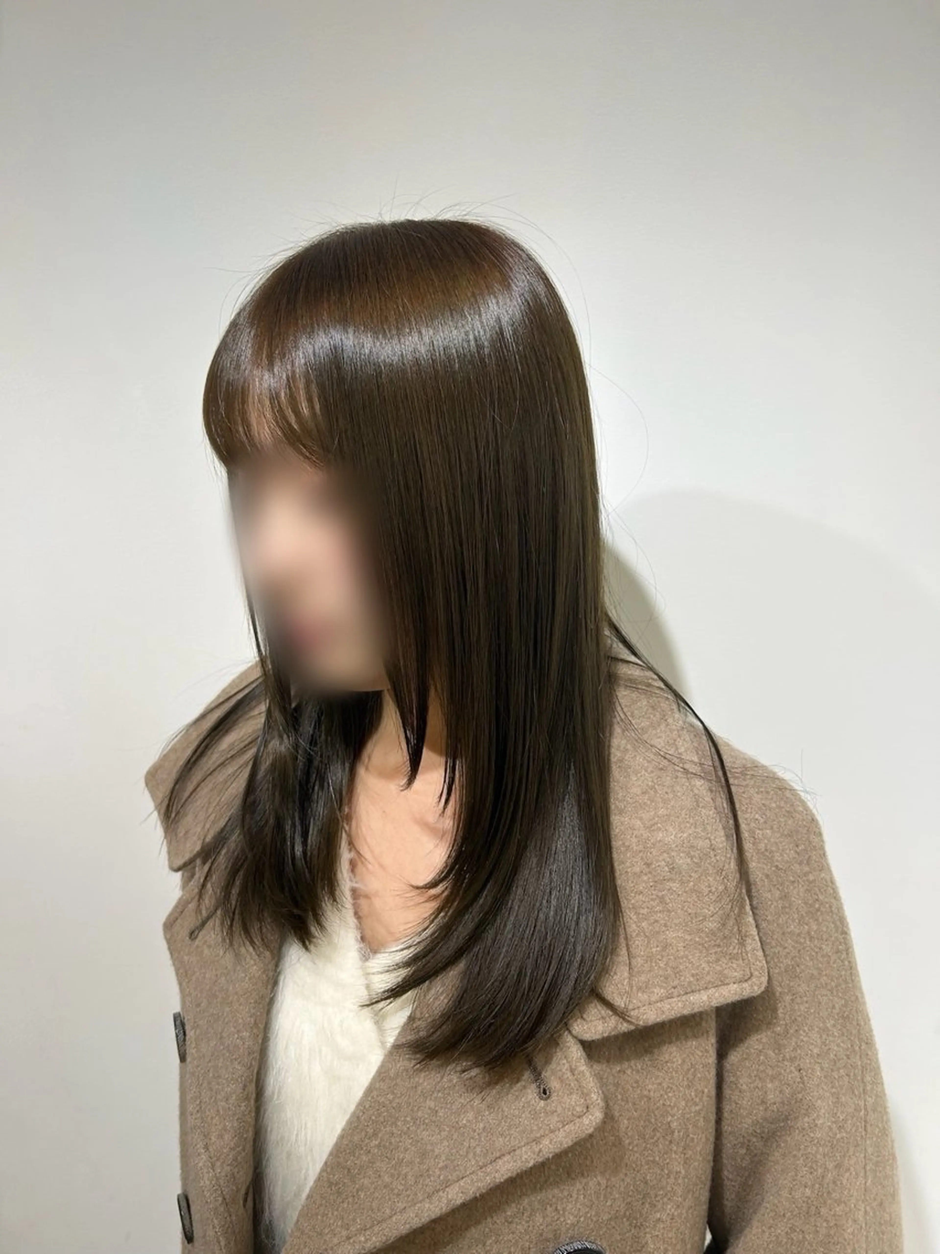 ミディアム おがわ まなのヘアスタイル