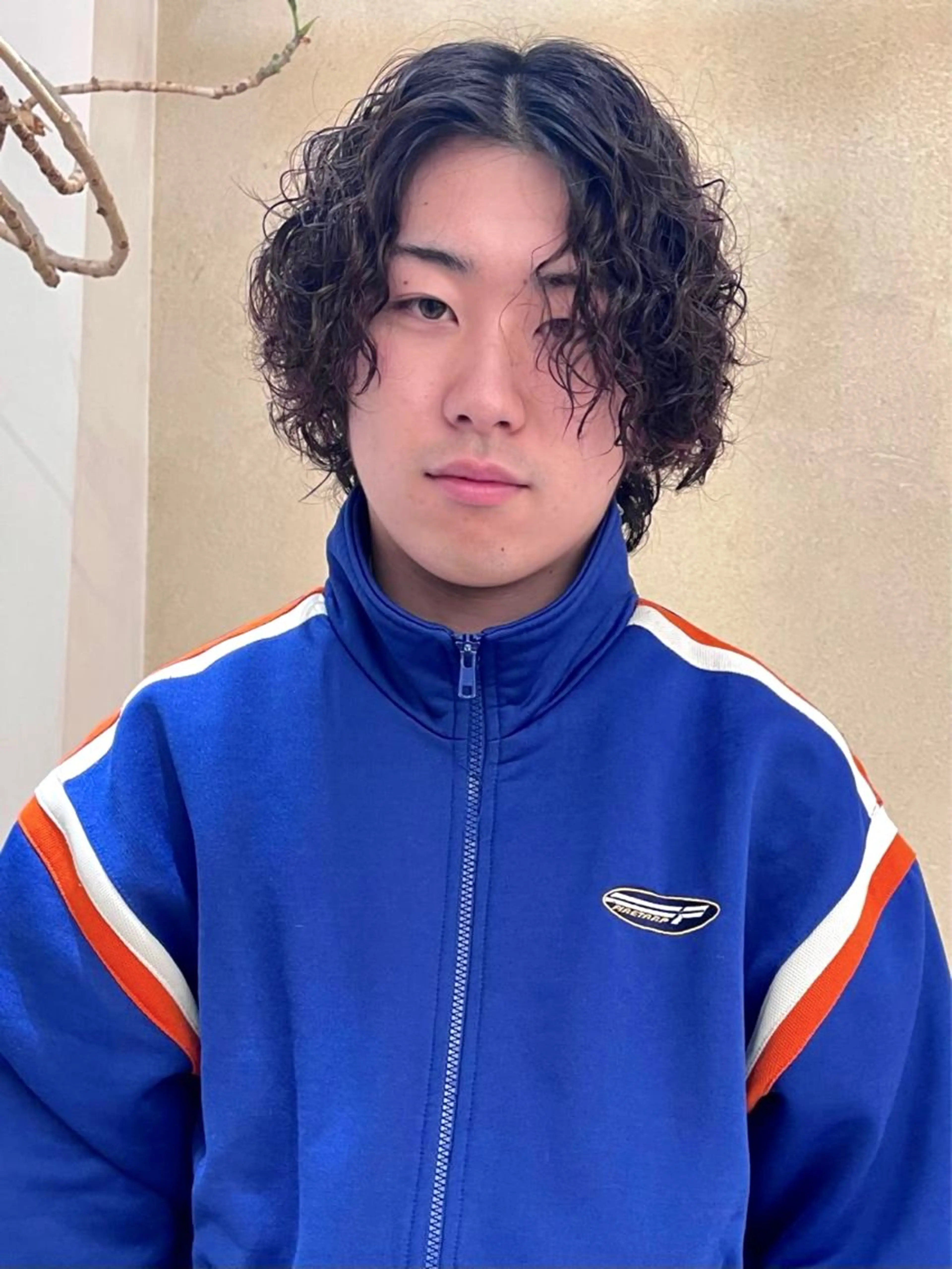 ショート パーマ メンズ 塩谷 雪花のヘアスタイル