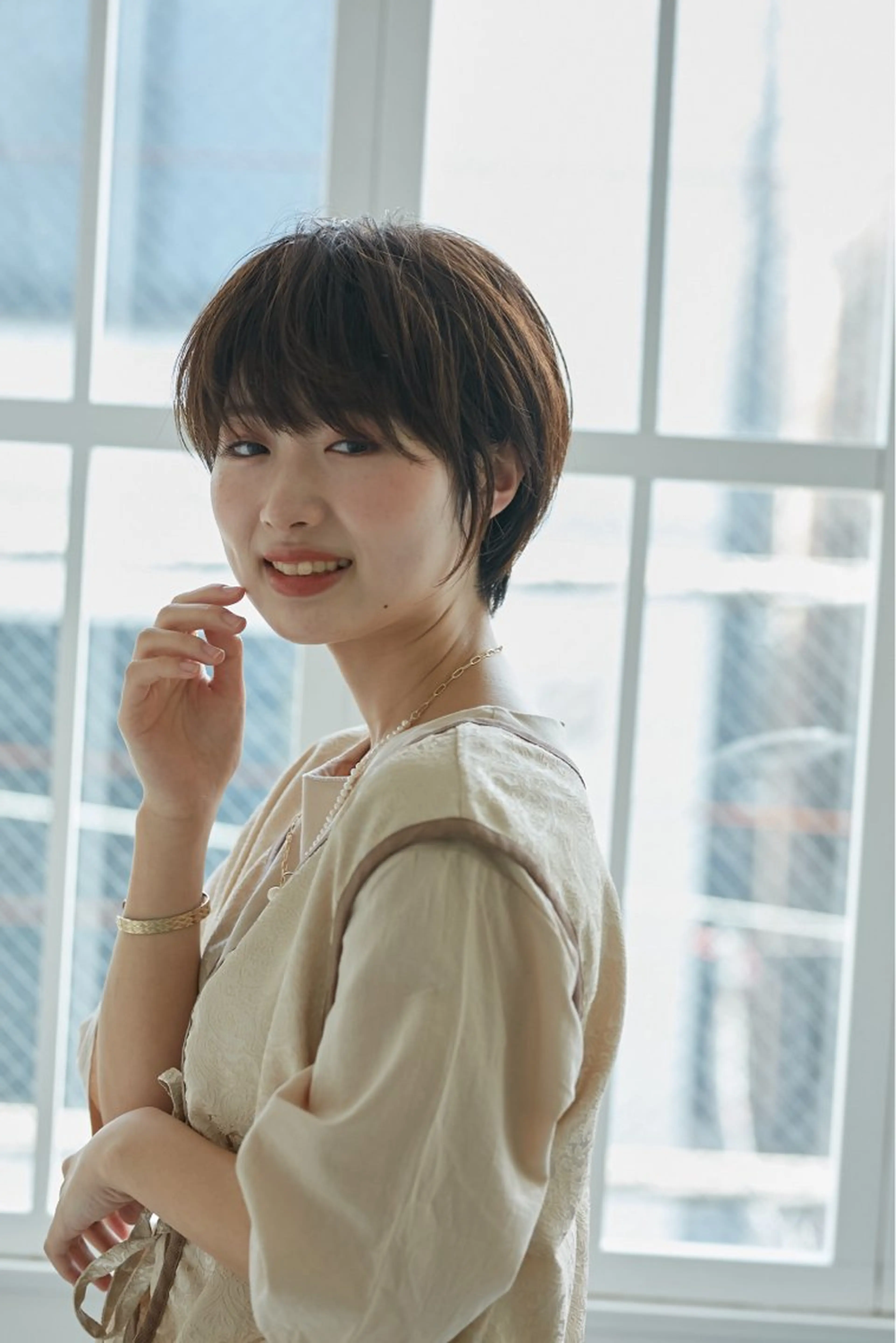 カット＋リタッチカラー＋艶✨トリートメント🧸の写真