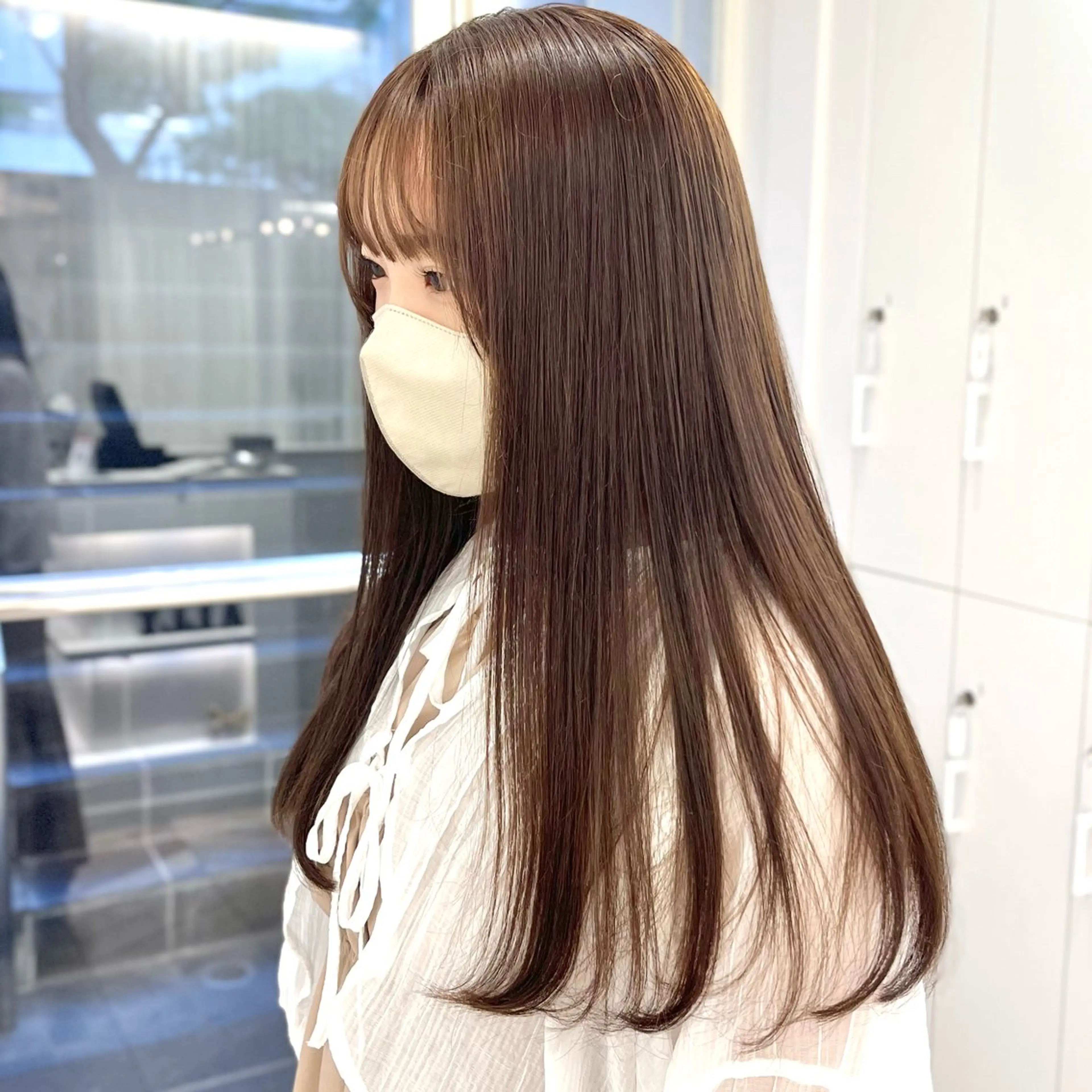 ロング カラー カット ParveMix￤ 大賀さつき🍨🤍のヘアスタイル