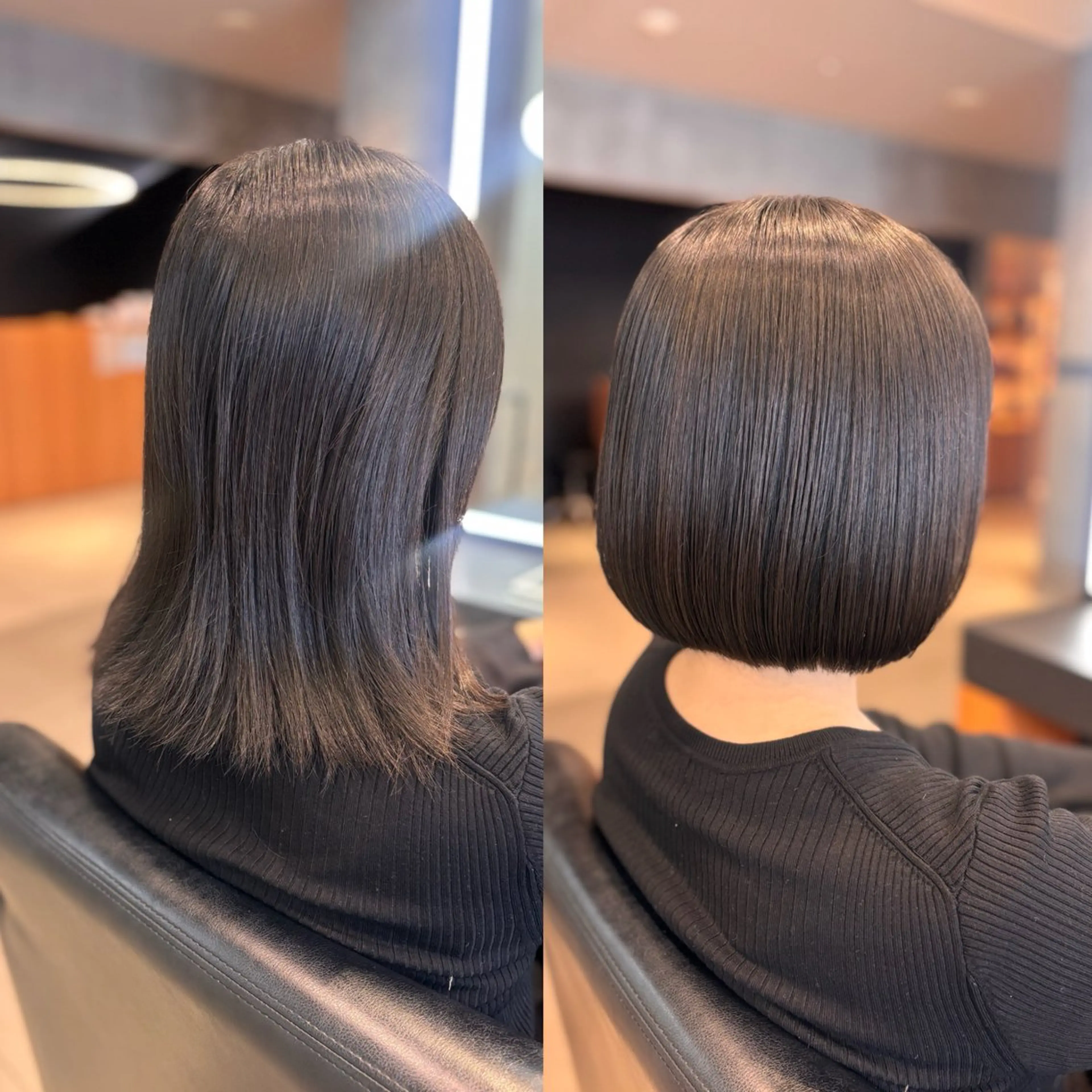 ショート ボブ 髪質改善 似合わせカット トリートメント カット ヘアカラー トリートメント RABU /髪質改善 伏見/ヘアケアサロンのヘアスタイル