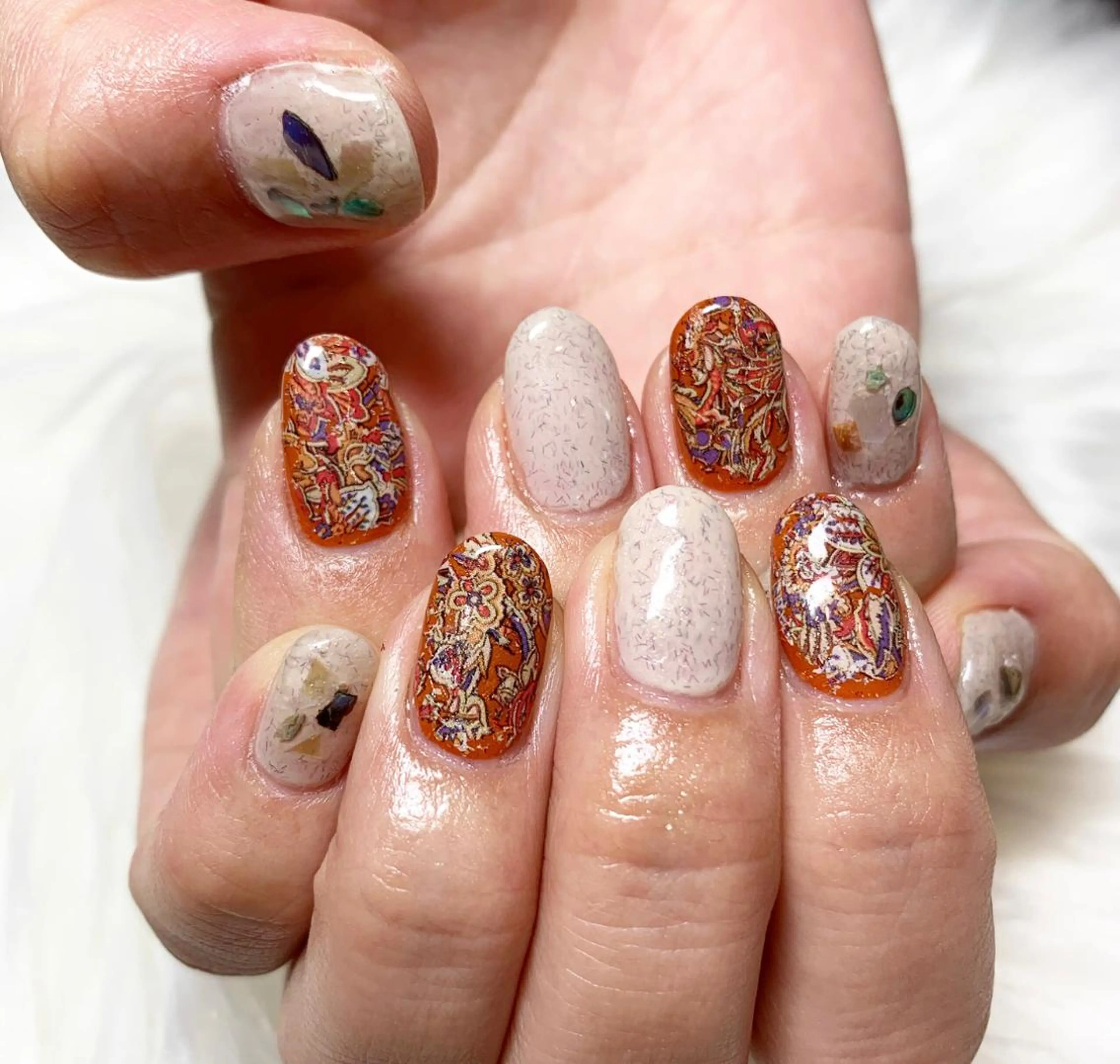 ネイル 駒月 明日香のネイルデザイン