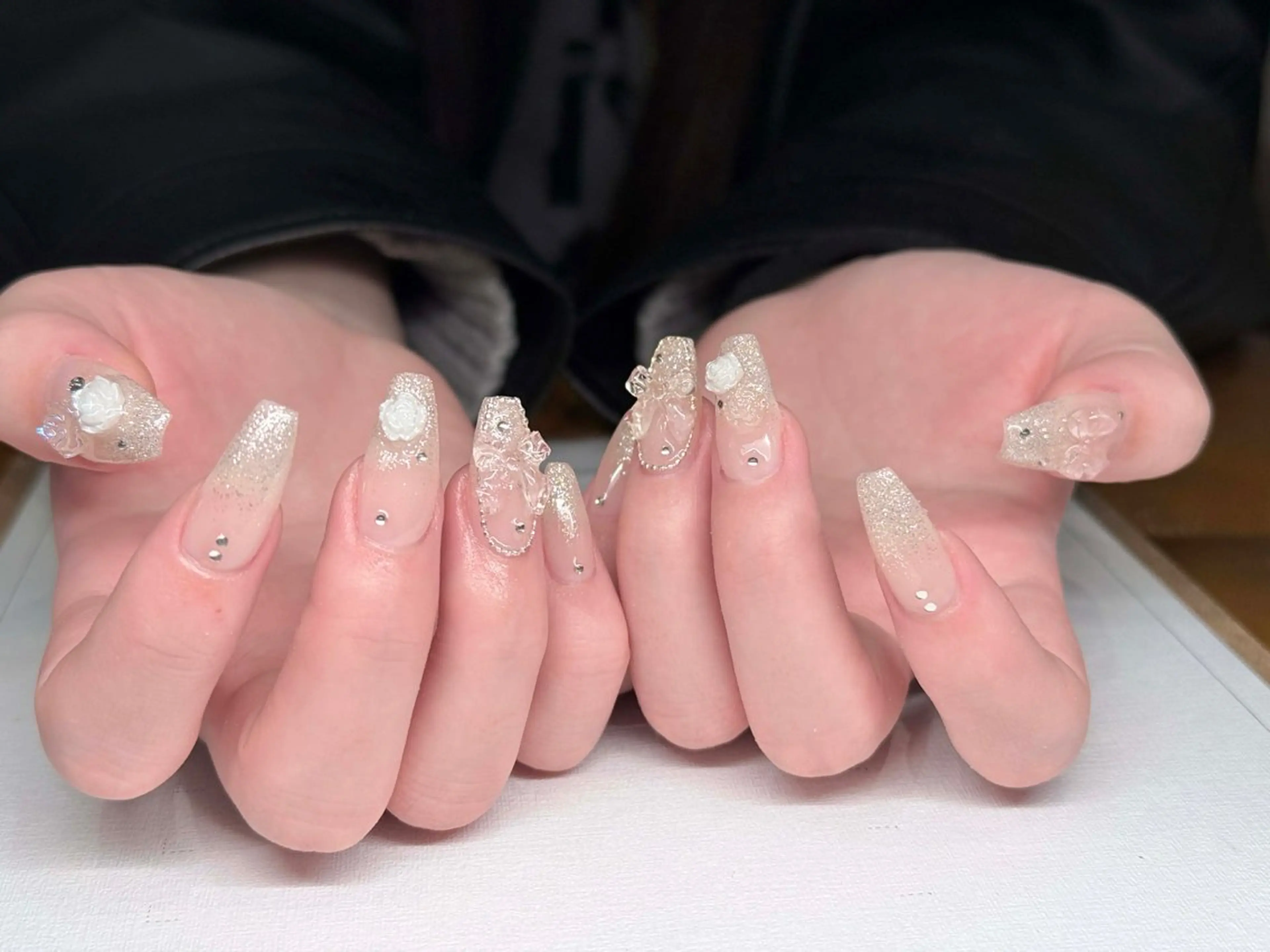 ネイル フレンチネイル 韓国ネイル マグネットネイル ニュアンスネイル ワンカラーネイル ハンドネイル アミ ちゃんのネイルデザイン