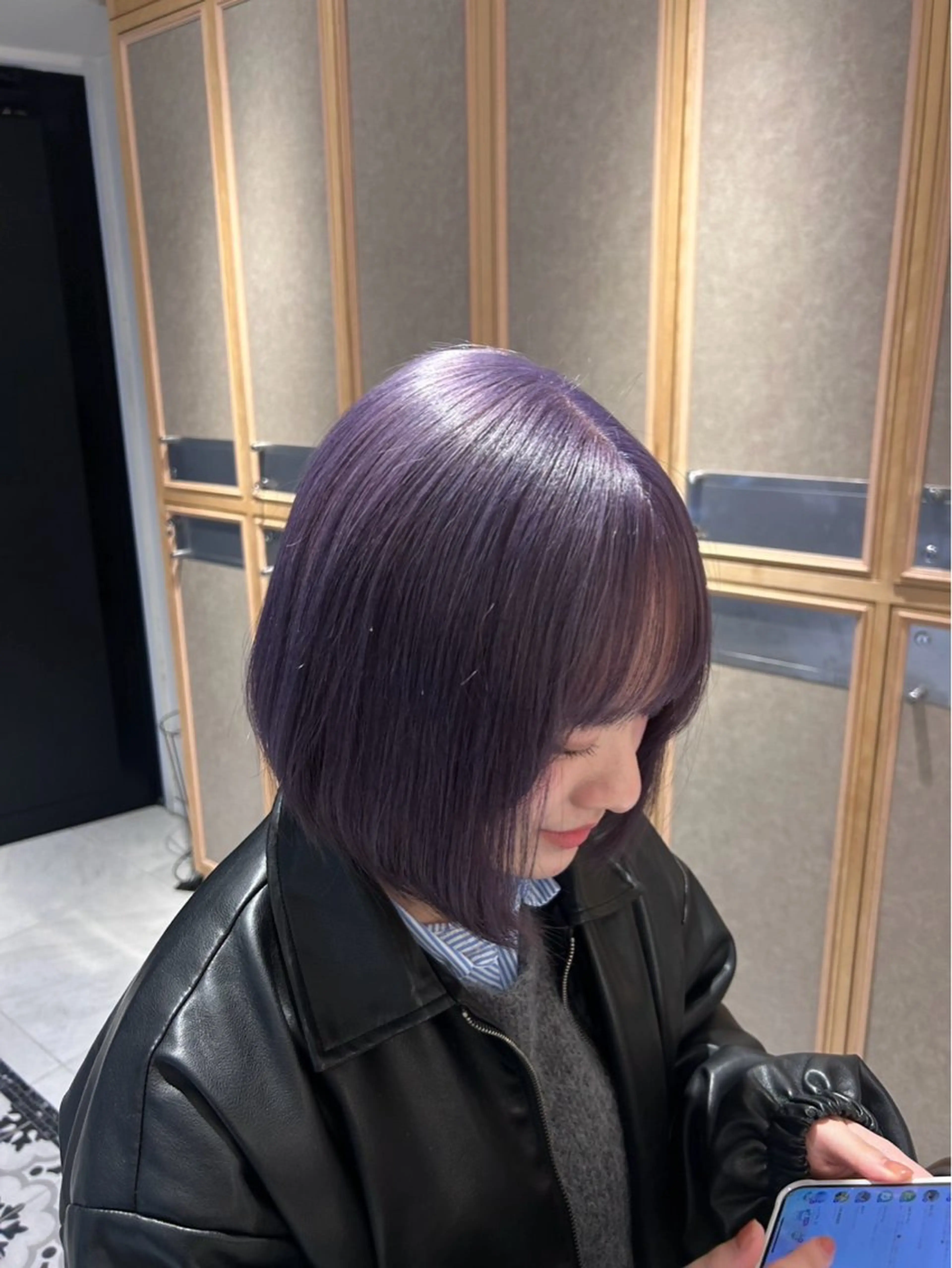 ミディアム 縮毛矯正/ブリーチ 🏖️MIREIのヘアスタイル