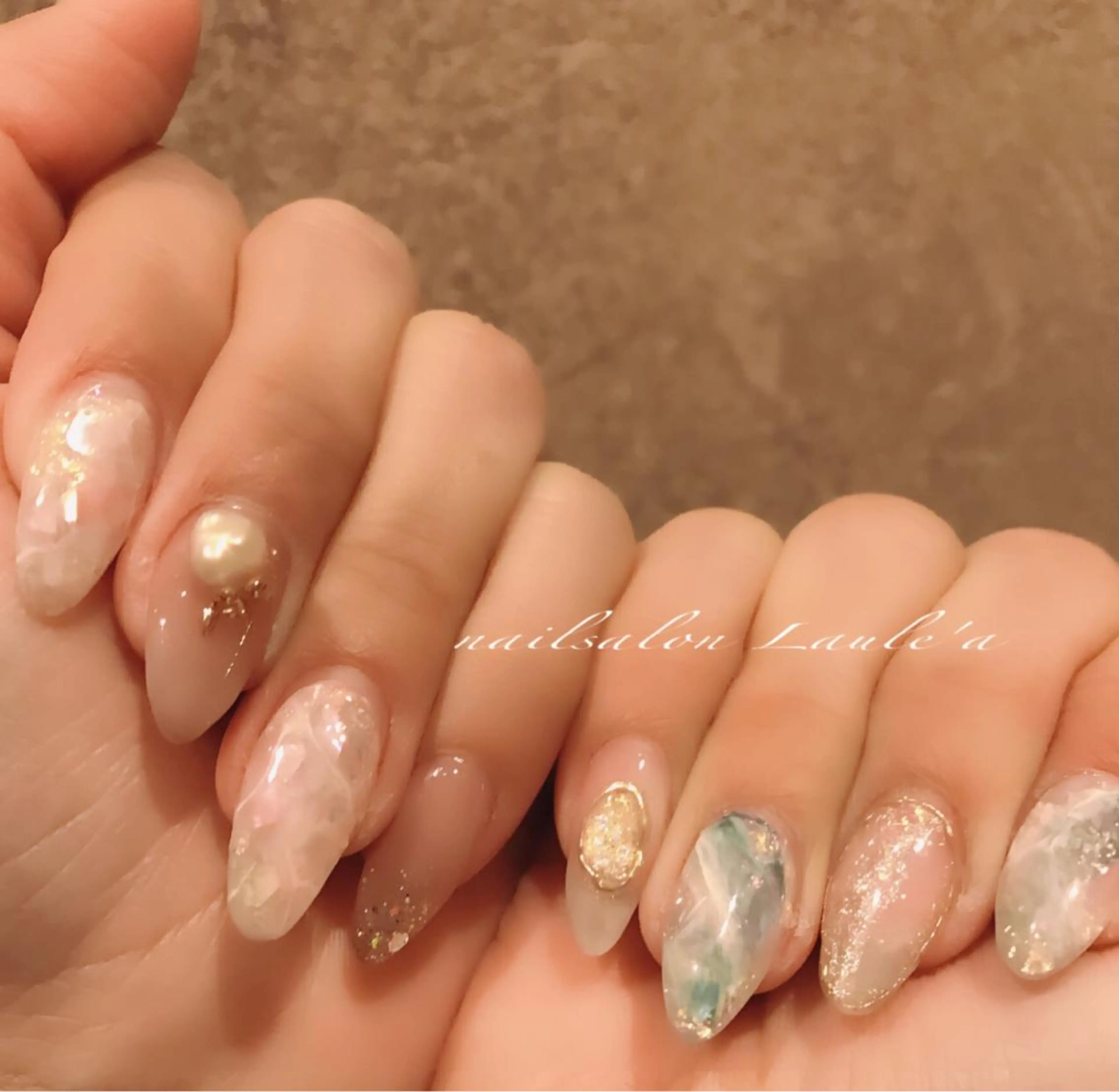 ネイル nailsalon Laule'aのネイルデザイン