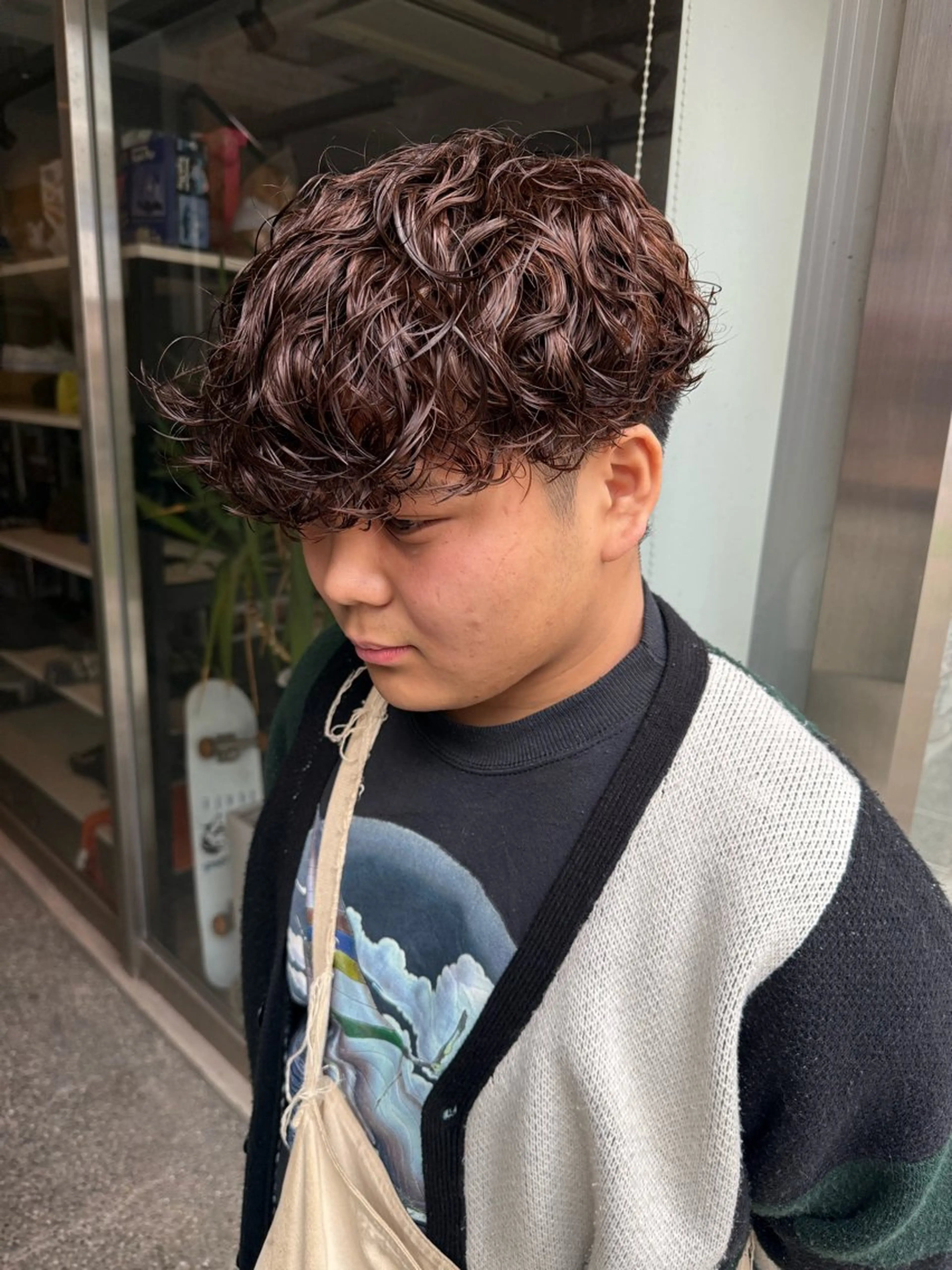 ショート カット パーマ hair make chic所属・chic　神田 幸也のヘアスタイル