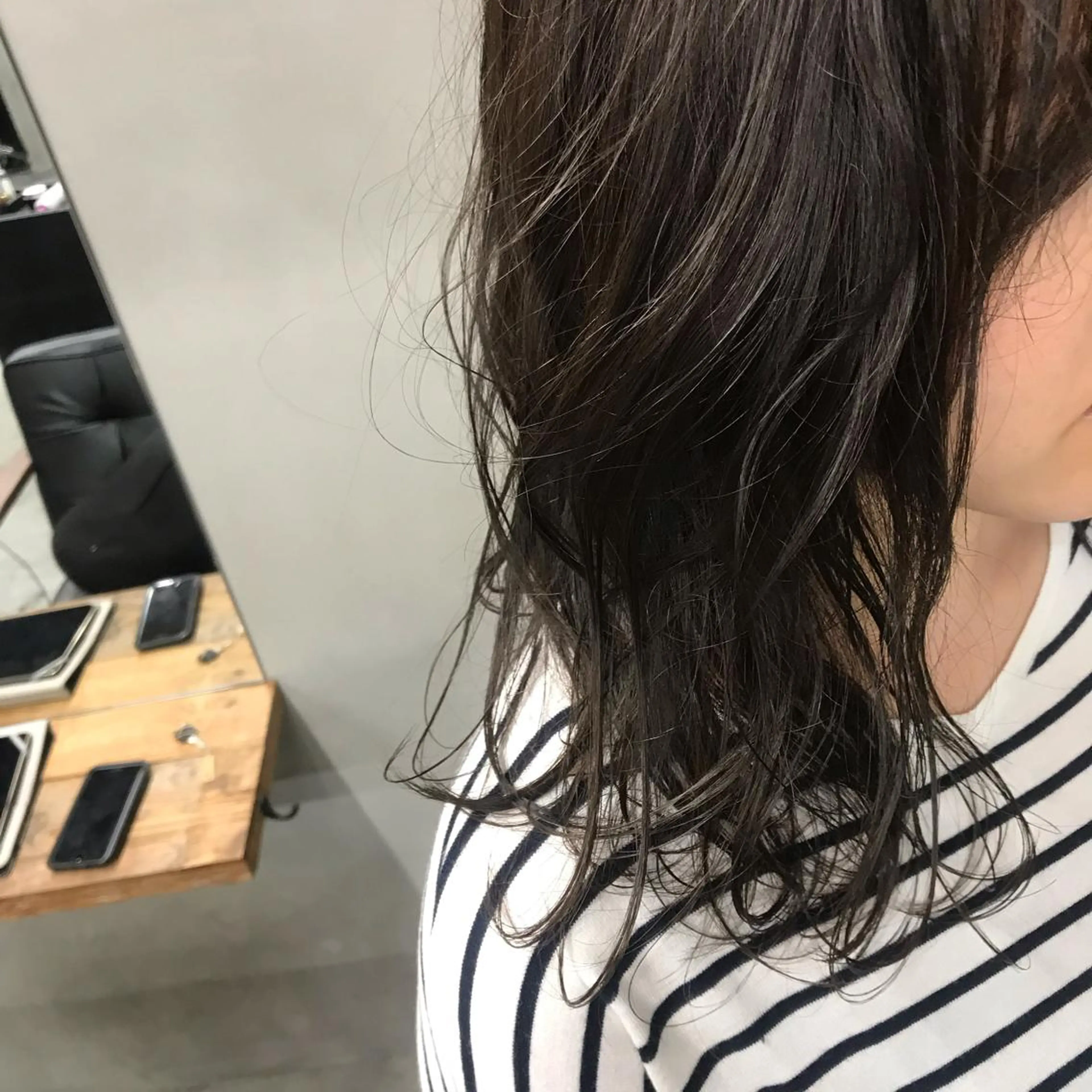 セミロング 韓国 / 中国ヘア 🦋Noniのヘアスタイル