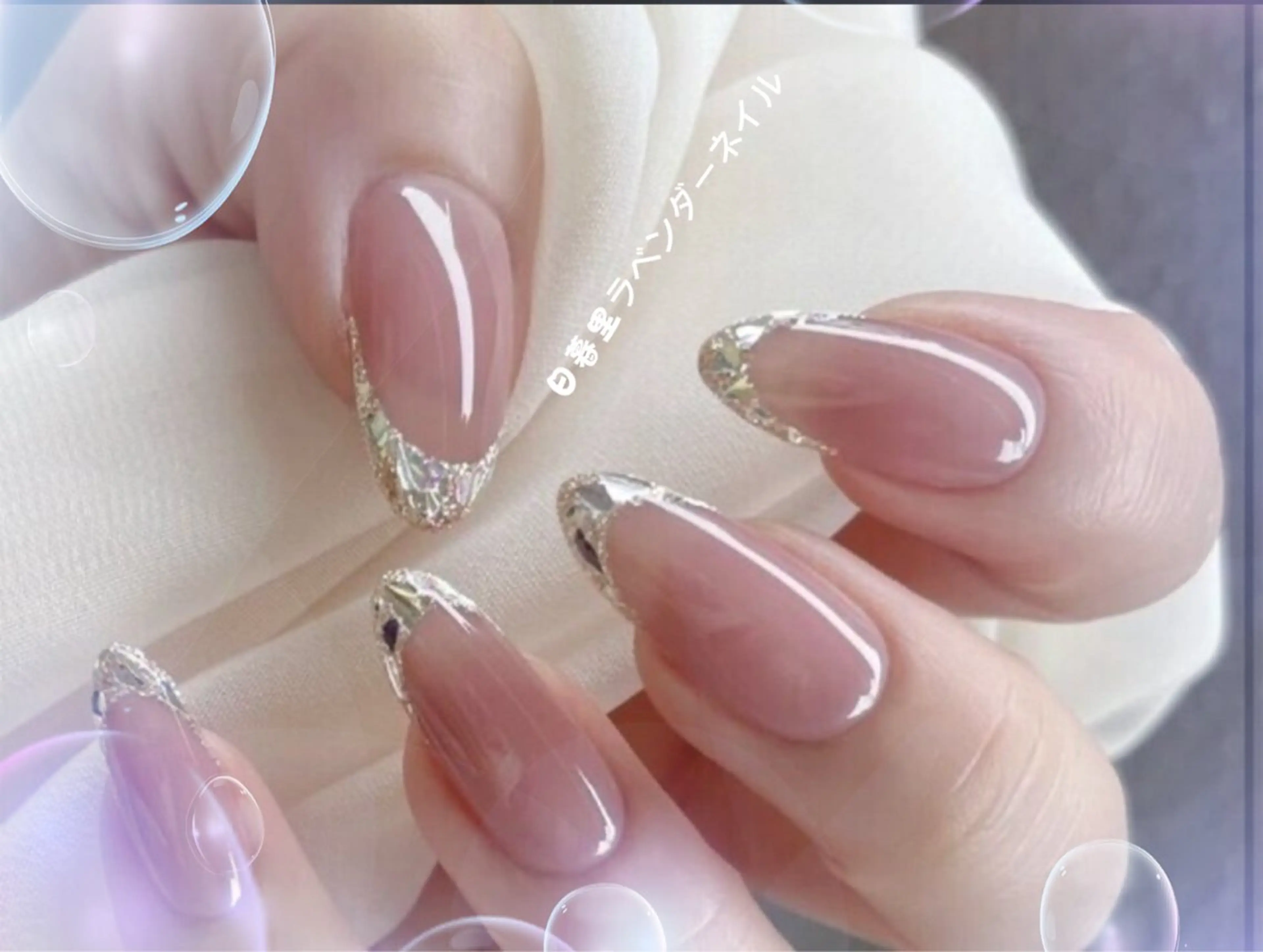 ネイル ラベンダー💖日暮里 ルル💖ネイルのネイルデザイン