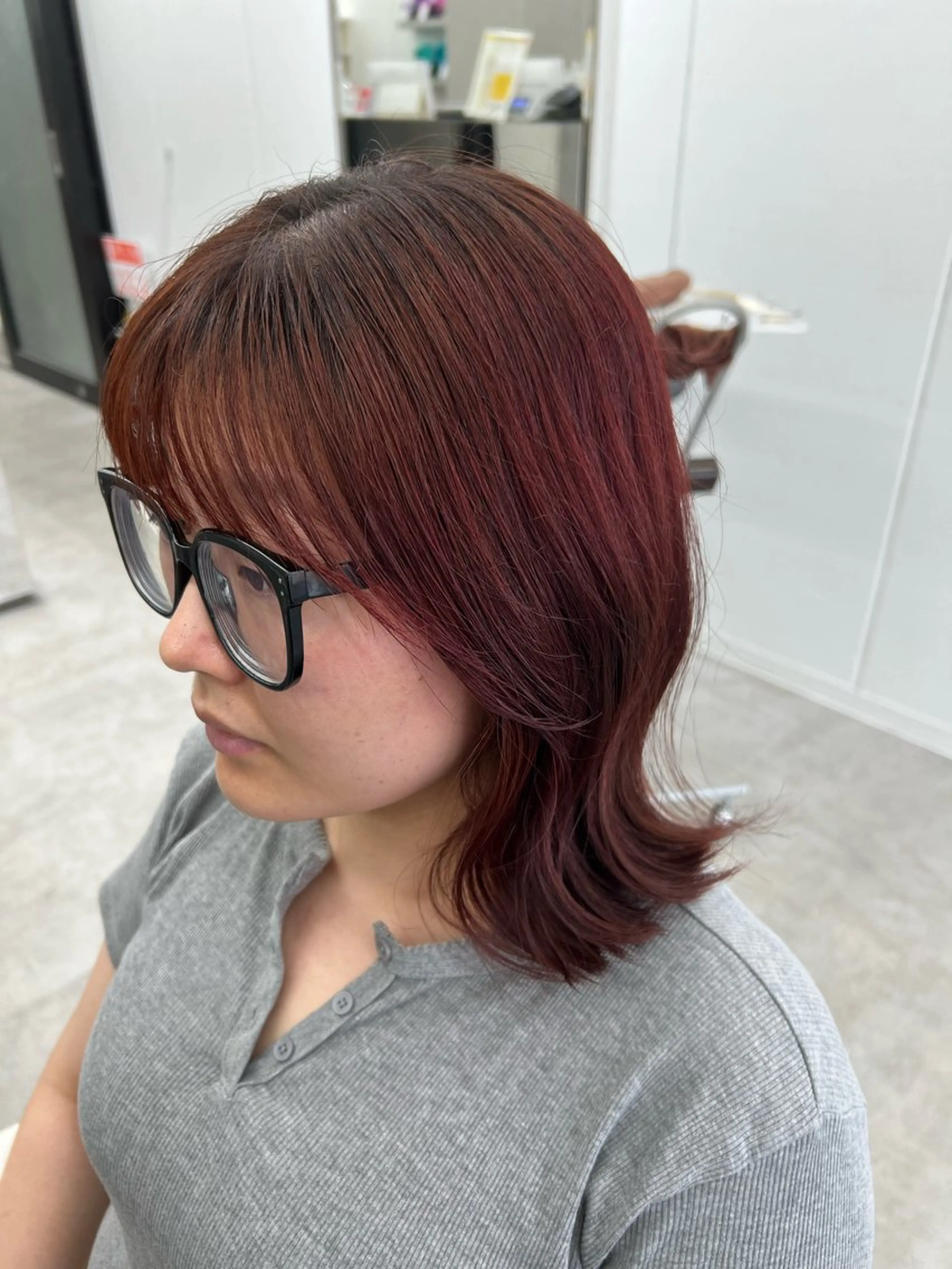 🌈カット＋透明感カラー🌈スタリング仕上げ◎✨の写真