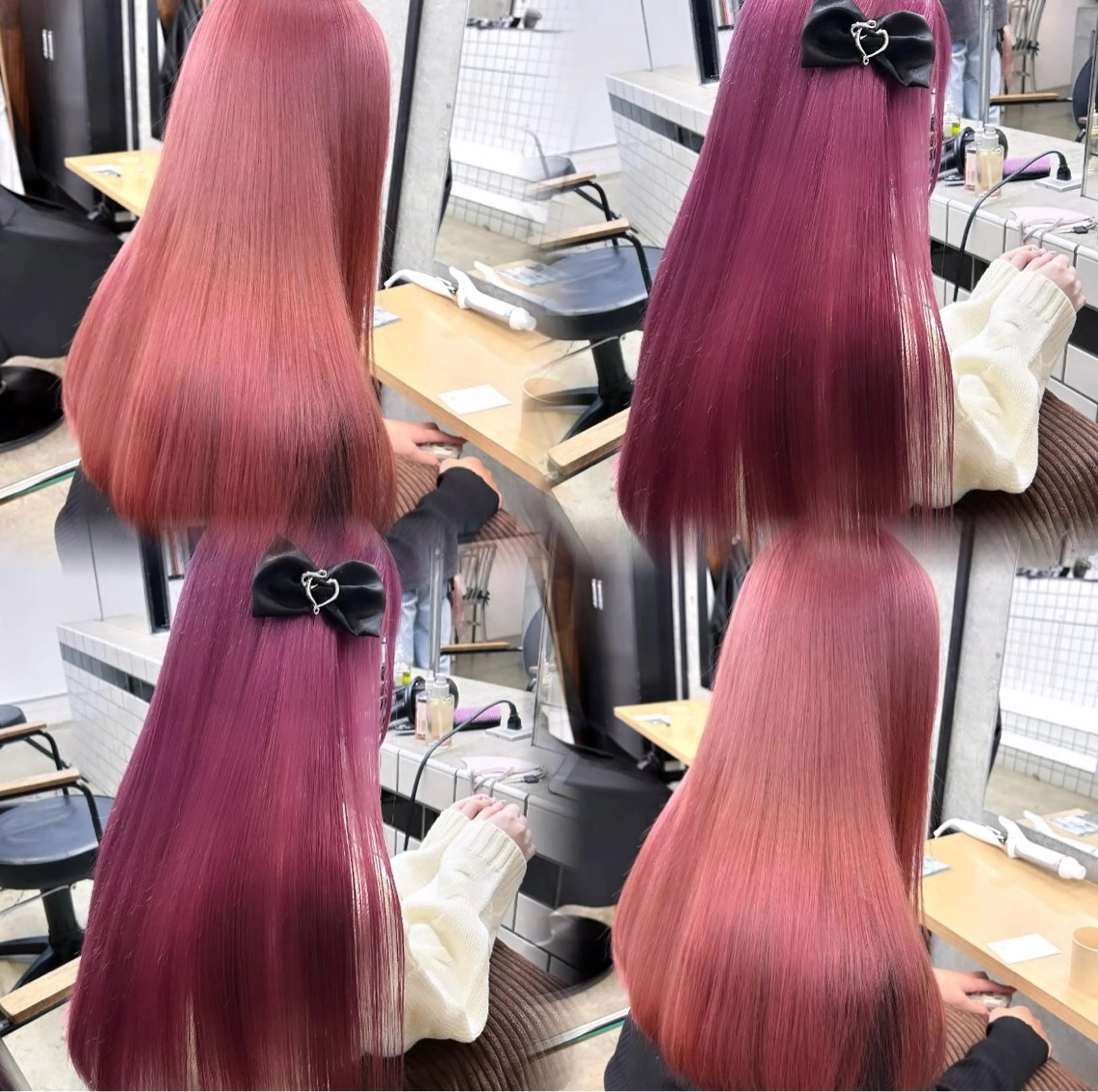 ロング カラー 🎀暖色カラー🎀 ♡yurika♡のヘアスタイル