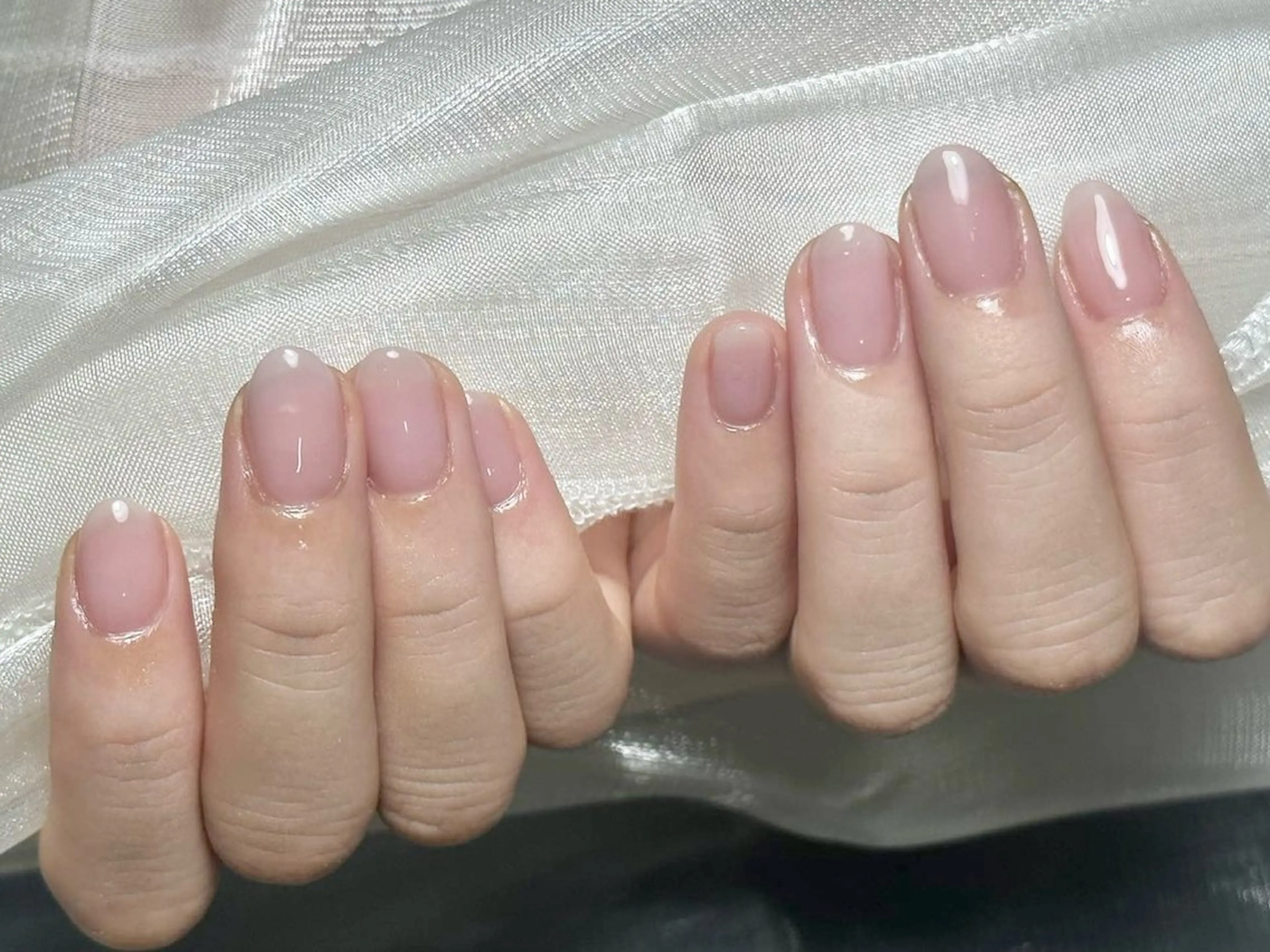 ネイル ワンカラーネイル ハンドネイル ハンドケア ⭐️Syu Rei⭐️のネイルデザイン