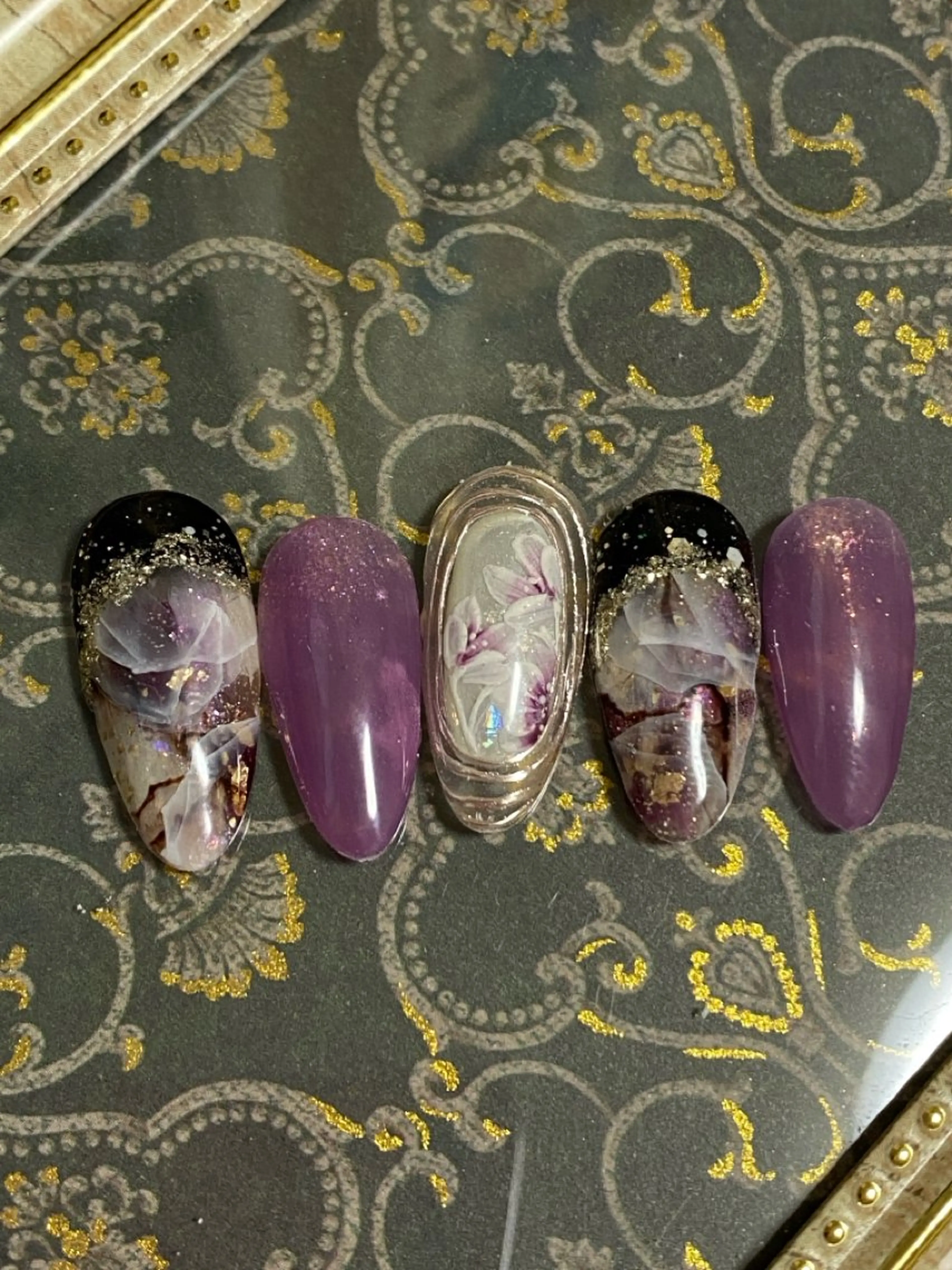 ネイル ニュアンスネイル 自宅ネイルサロン ♦️nuance♦️のネイルデザイン