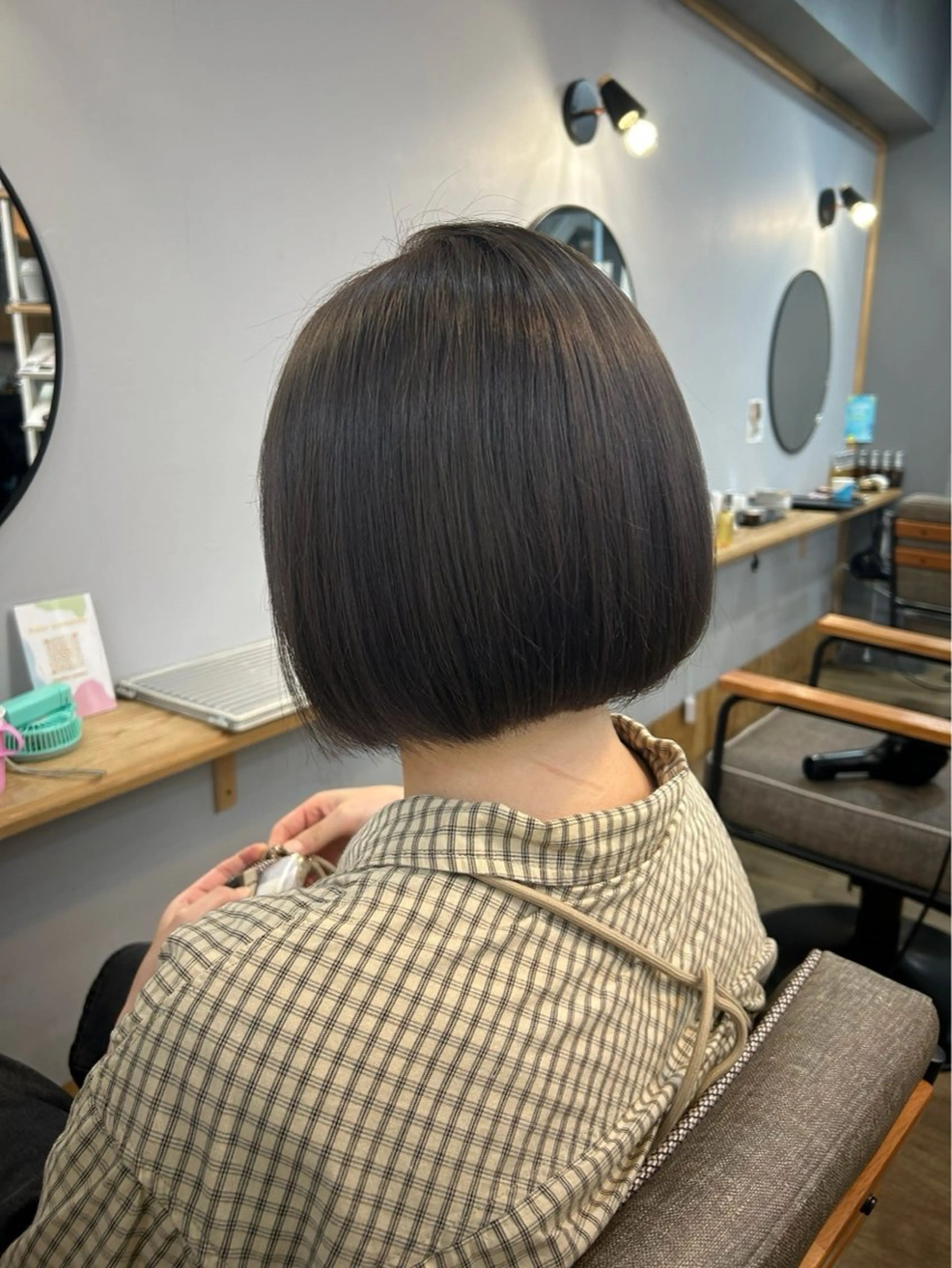 カラー Lapa かぐらのヘアスタイル