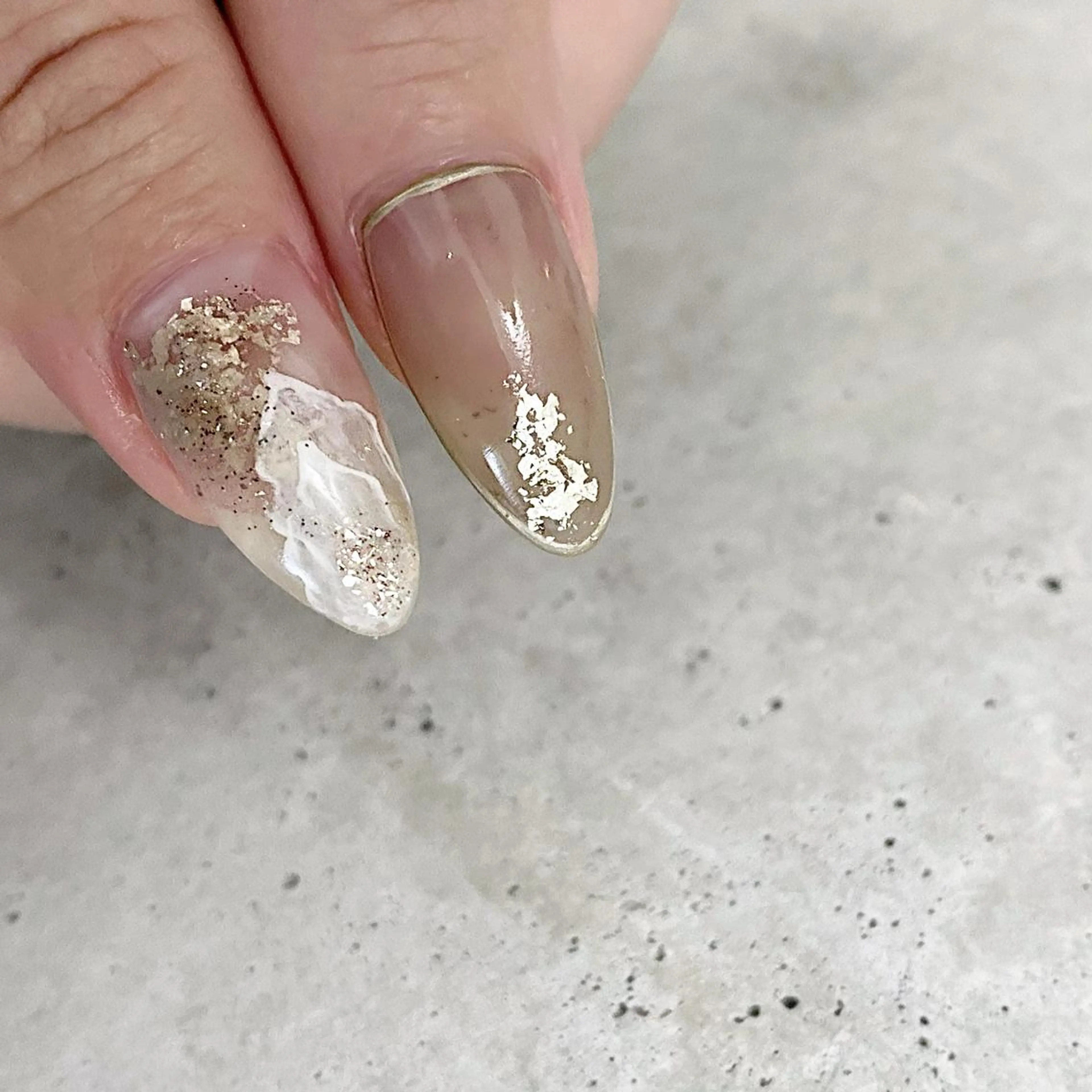 ネイル Ray. ／綺麗目ニュアンスのネイルデザイン