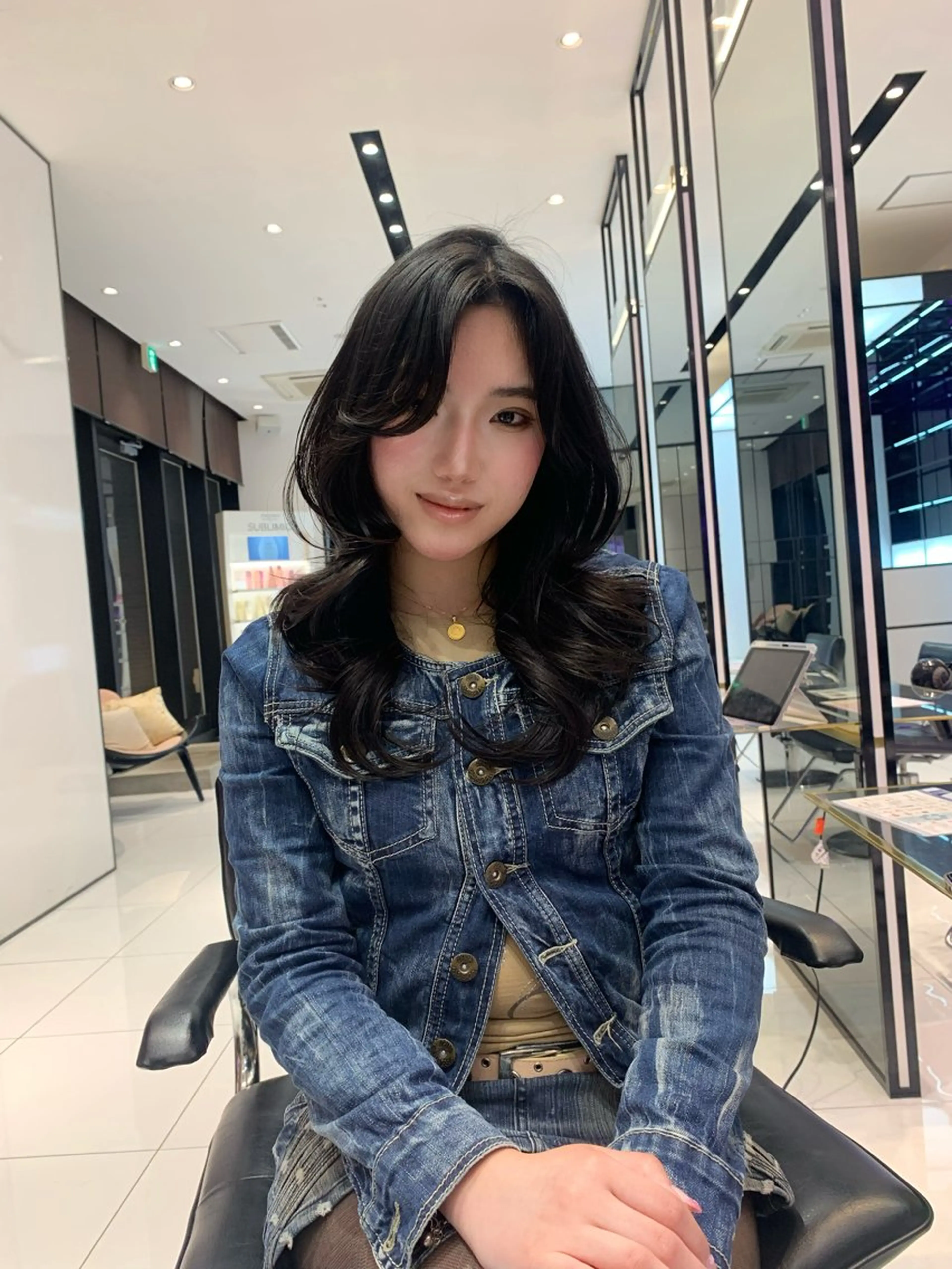 ロング レイヤーカット カット keen吉祥寺所属・keen吉祥寺🐆 レイヤー/NAO🩶のヘアスタイル