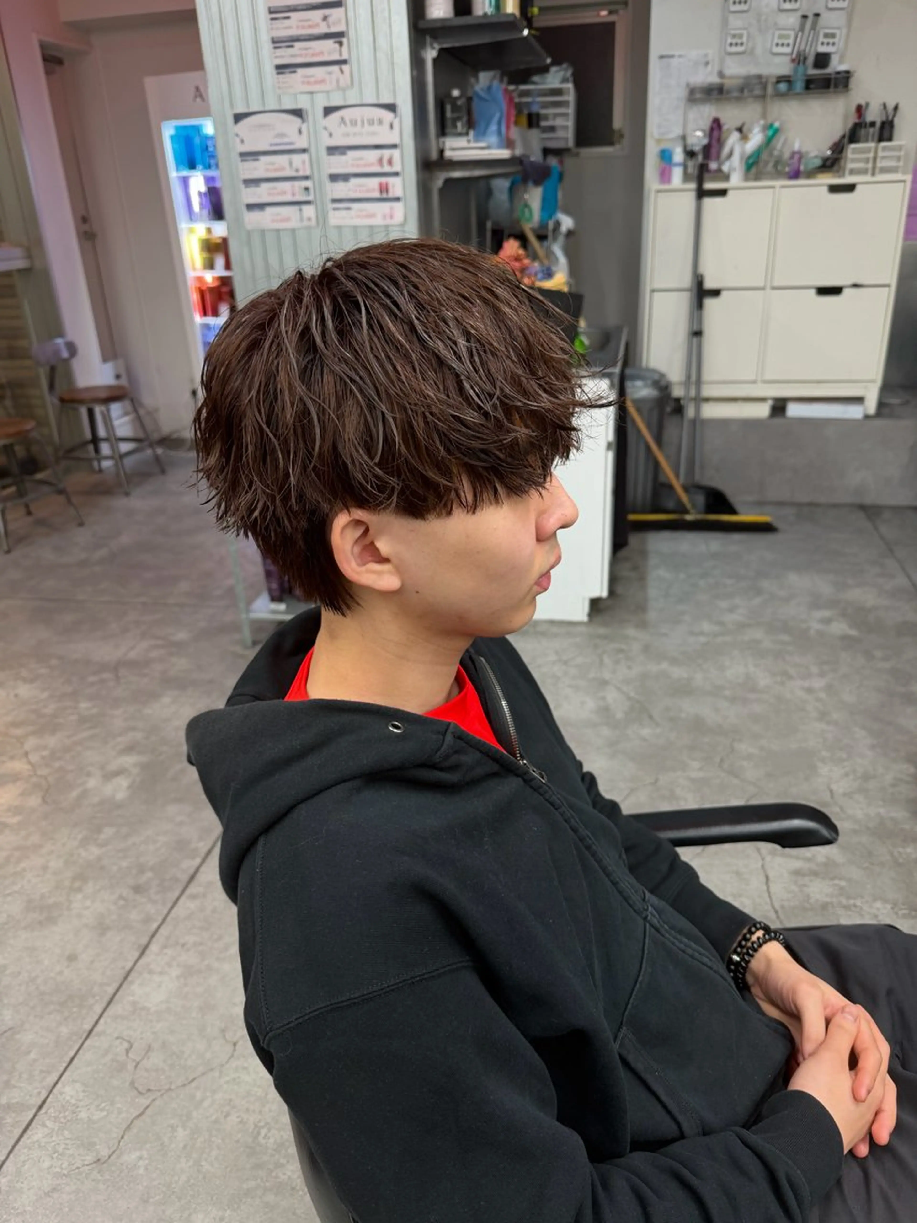 パーマ メンズ カット パーマ 町田エリアＮｏ．１/ パーマ特化/太田京希のヘアスタイル