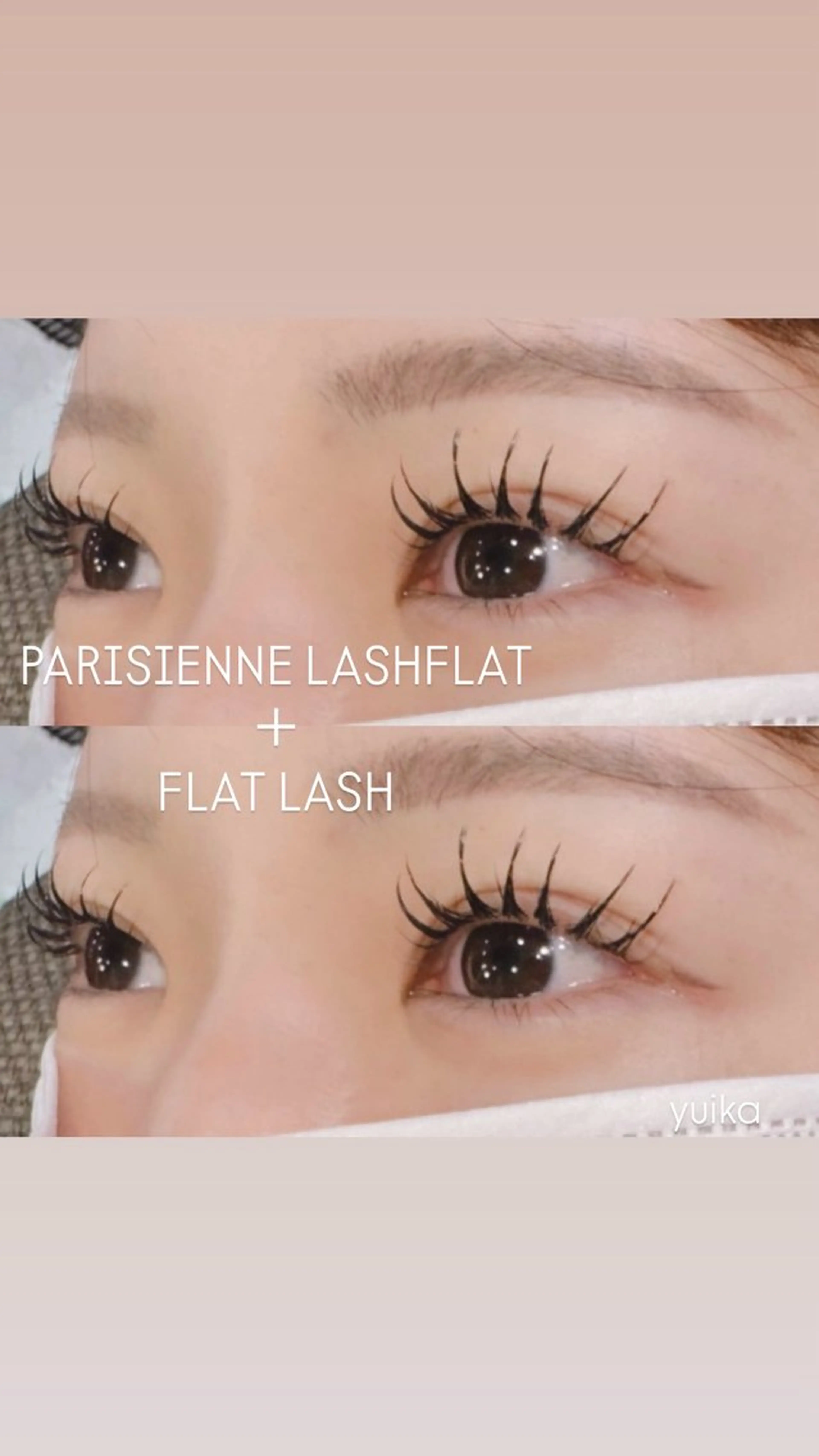 マツエク・マツパ airRe yuikaのマツエク・マツパデザイン