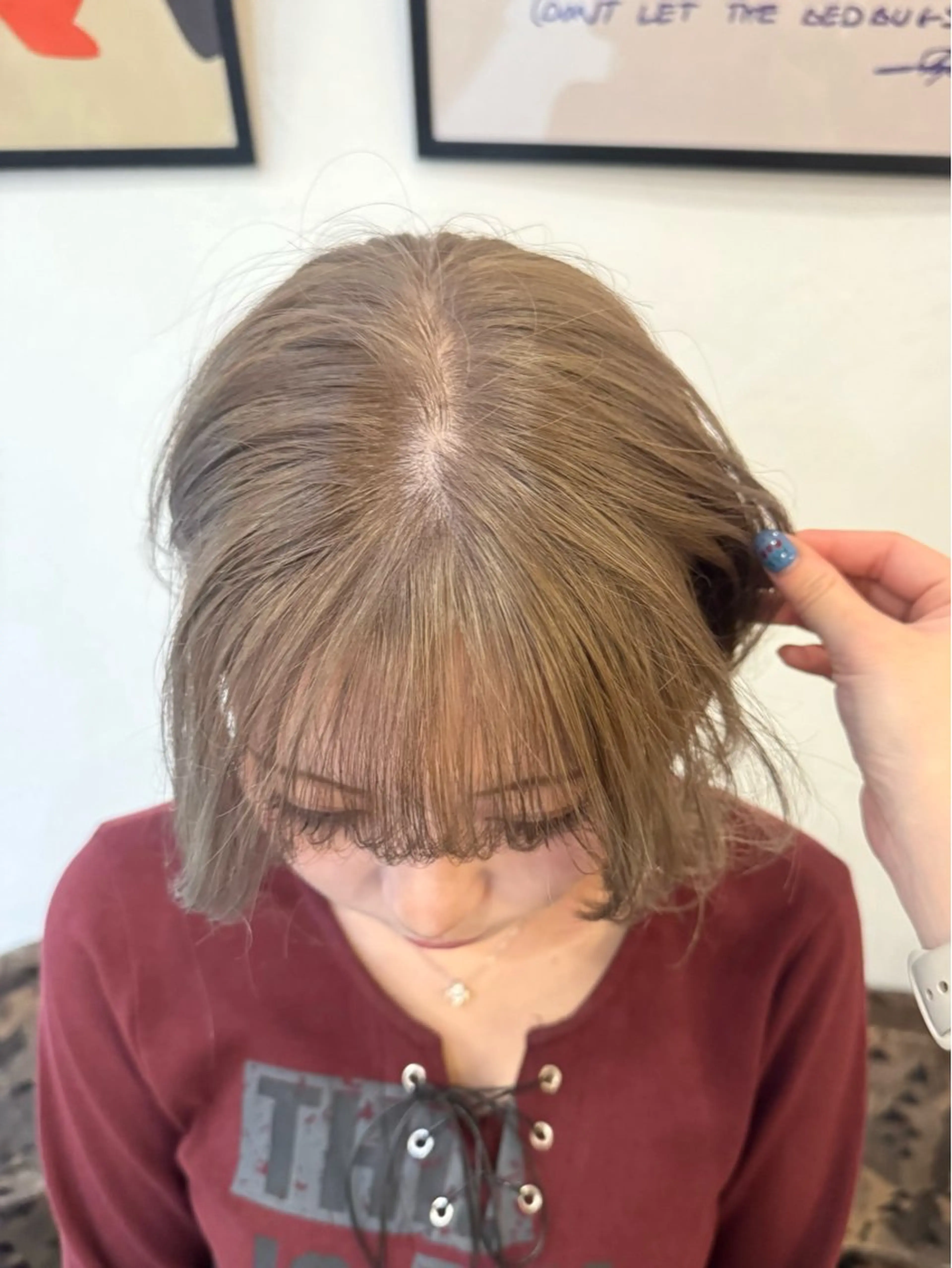 ショート カット ヘアカラー illatos あやののヘアスタイル