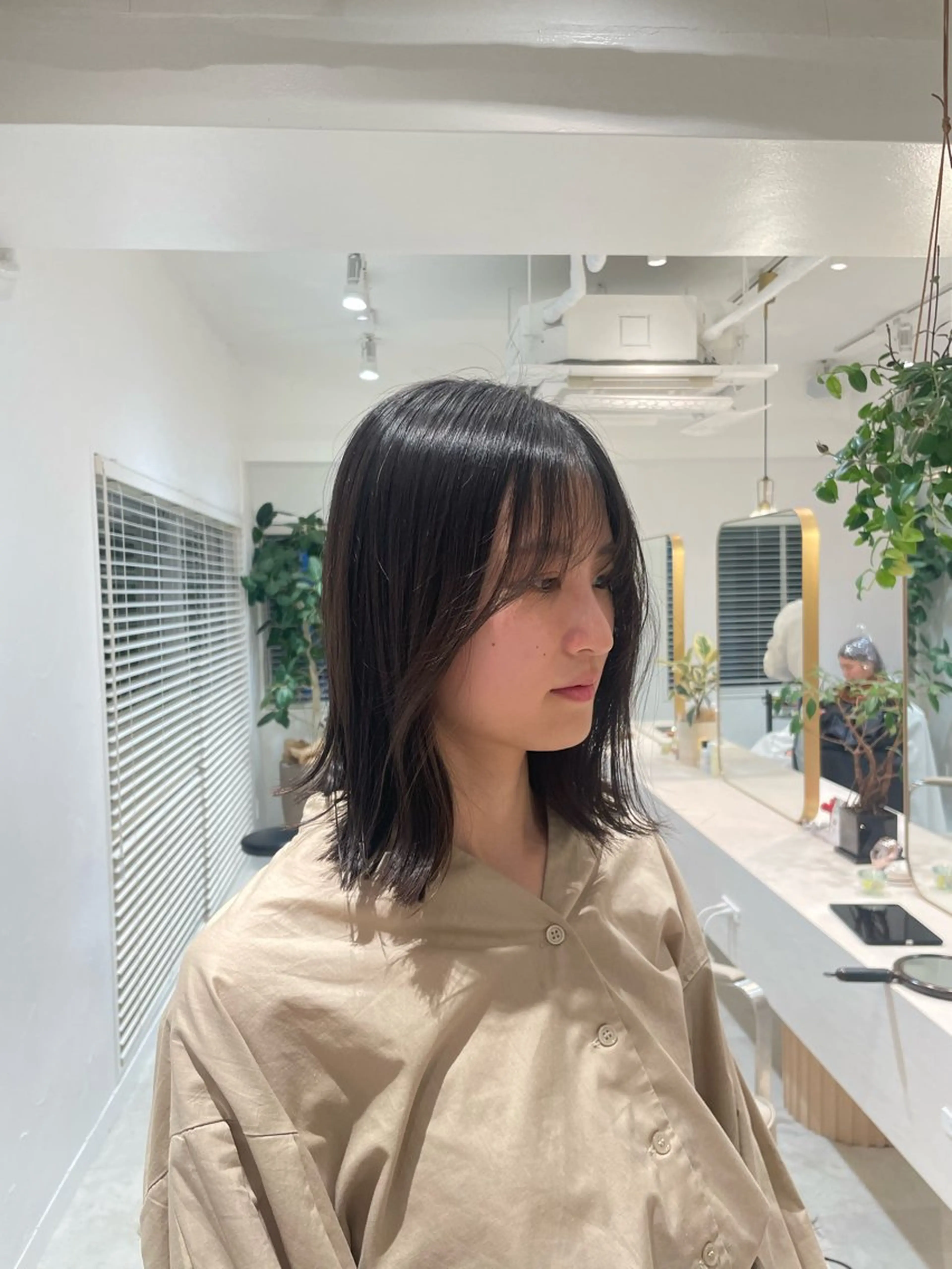 ミディアム BRIGHT所属・🤍恵比寿/透明感/ 小顔カット🤍アズサのヘアスタイル