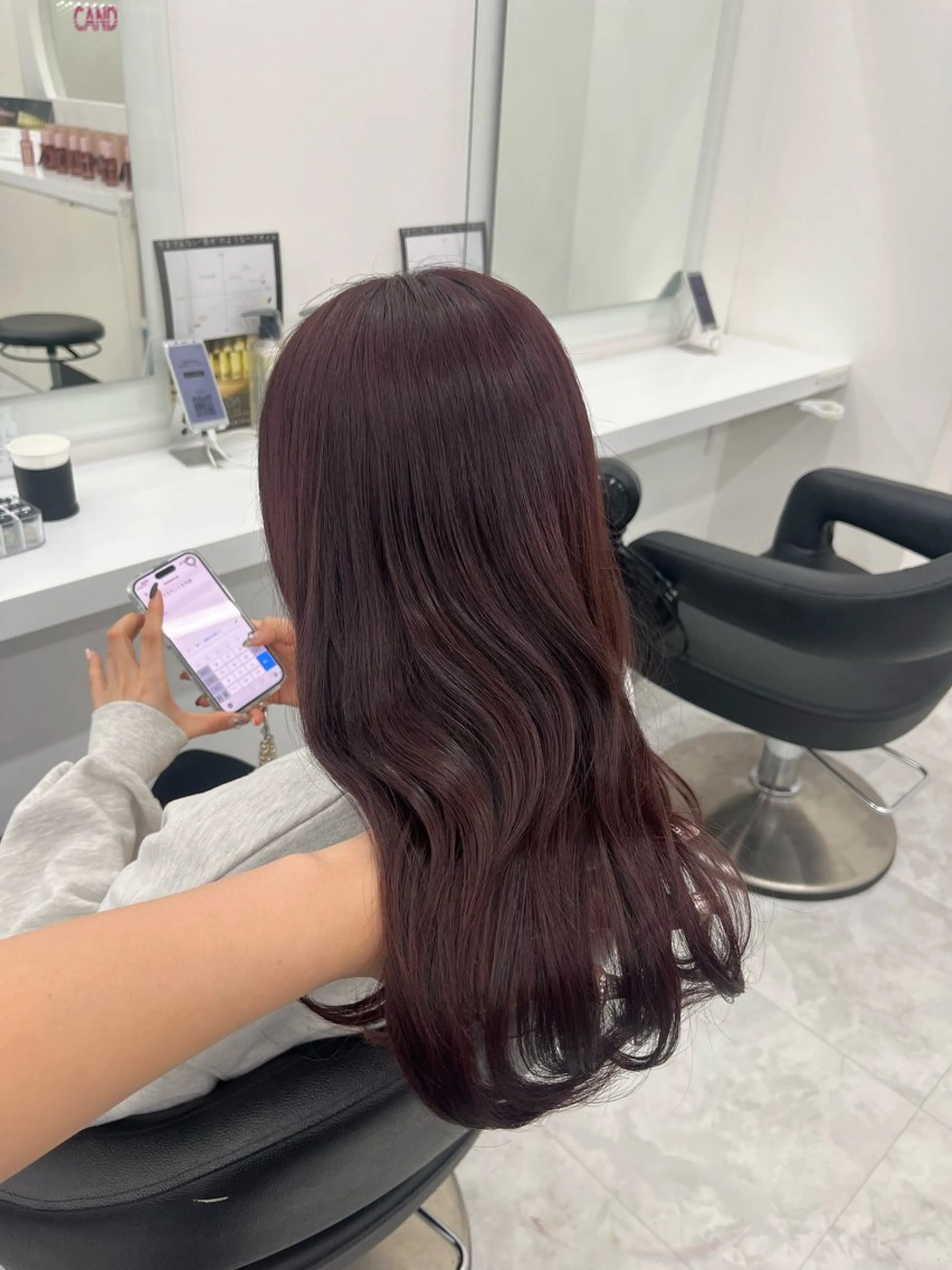 カラー ヘアカラー トリートメント ヘッドスパ ヘアセット 🍒暖色ダブルカラー /FUKA🍒のヘアスタイル