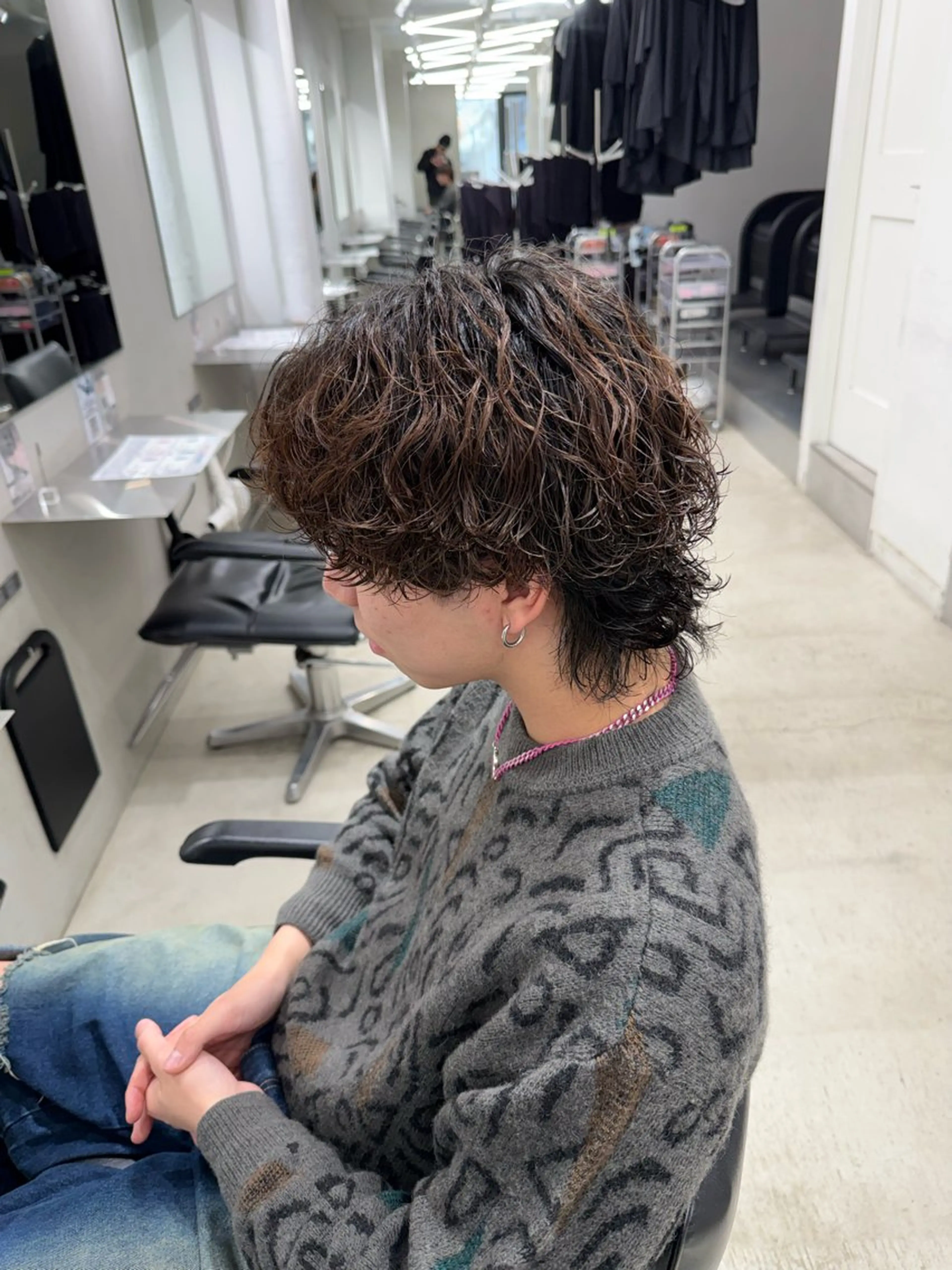 パーマ メンズ パーマ 深谷 侑亮のヘアスタイル