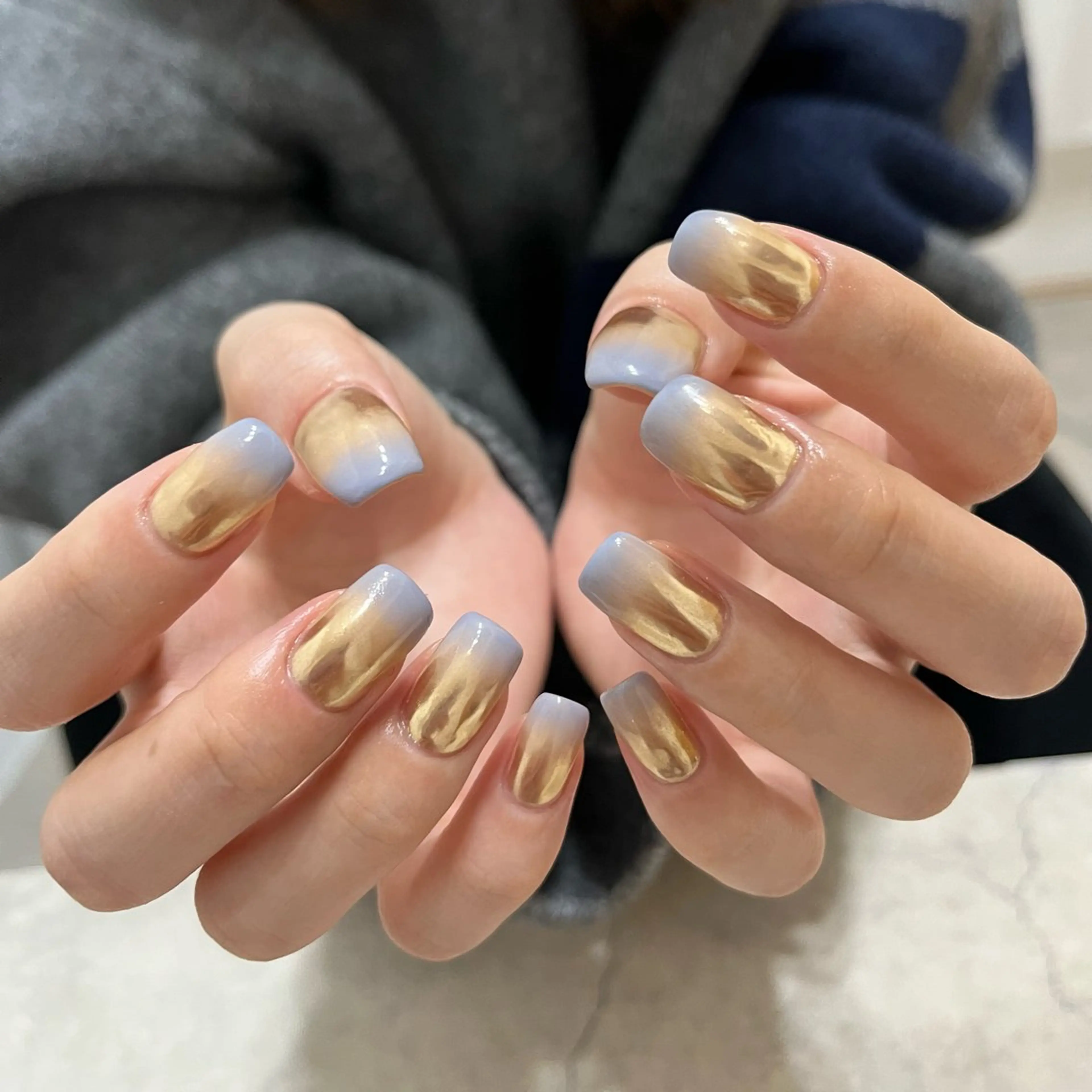 ネイル グリーン ハンドネイル nail salon O (en)所属・vegh. nail／阿波座のネイルデザイン