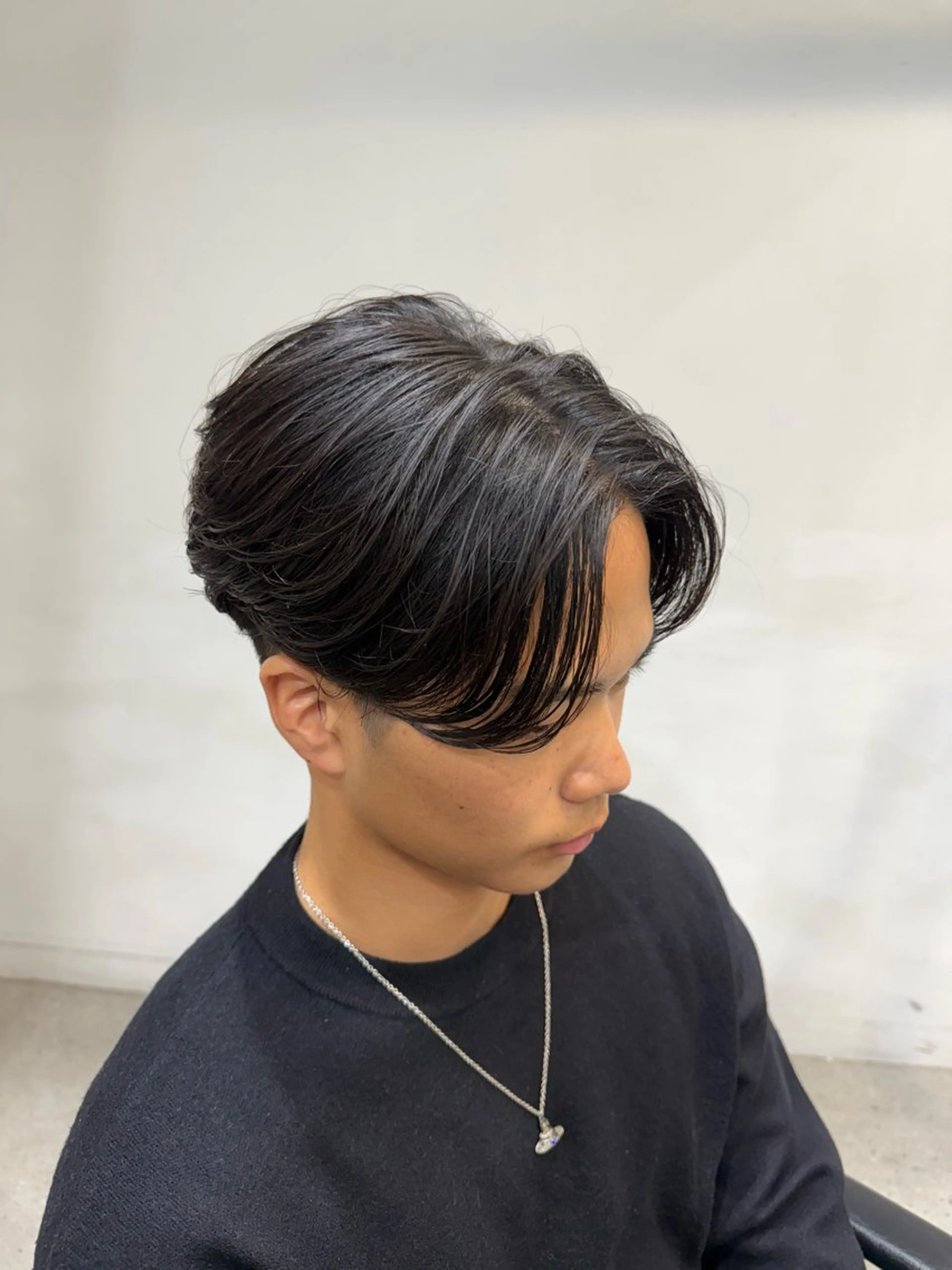 ショート カラー パーマ メンズ カット パーマ Men's salon fifth 渋谷【メンズサロン フィフス】所属・fifth/堀 佳樹のヘアスタイル