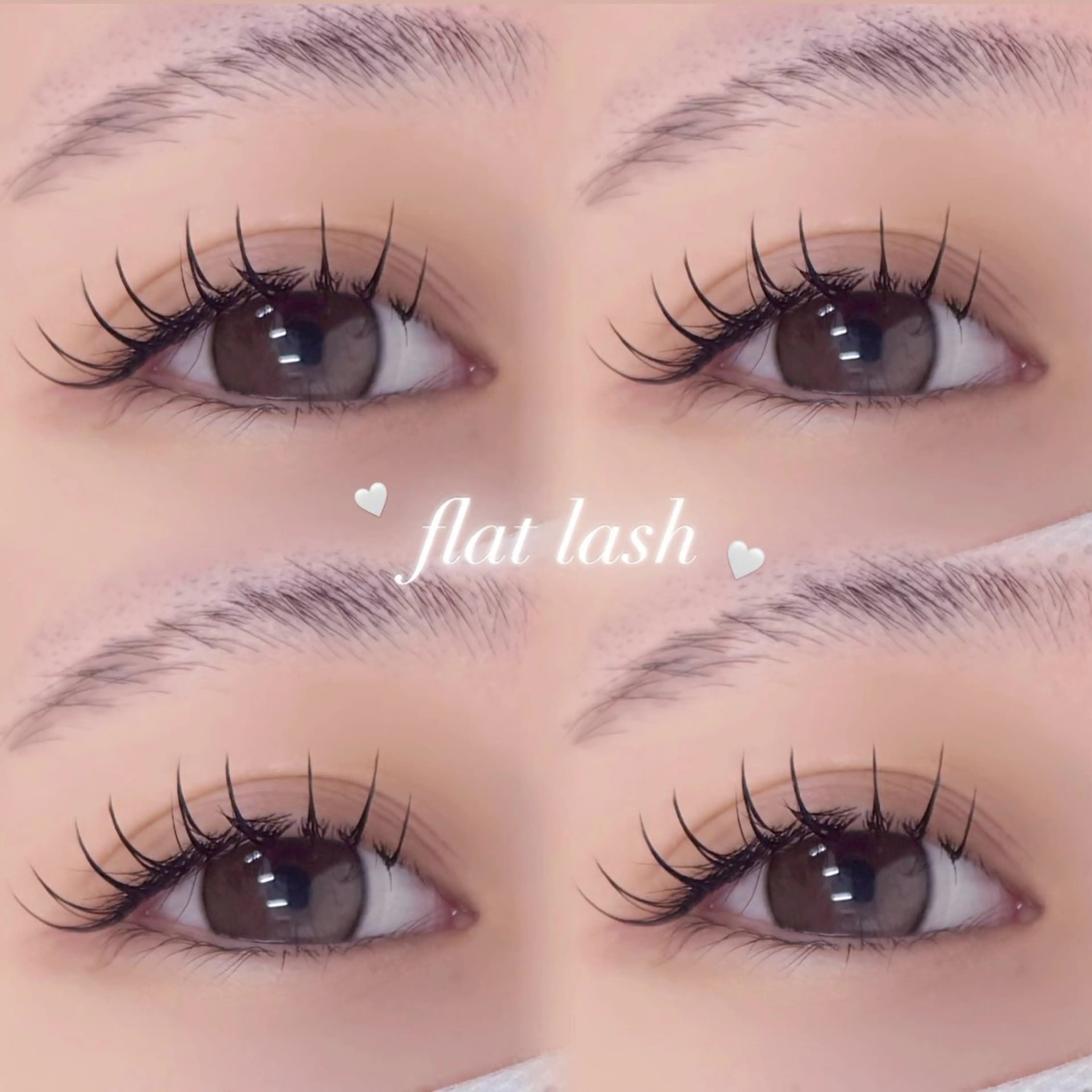 マツエク・マツパ 韓国風マツエク 🩶KIREIE SAKURA🩶のマツエク・マツパデザイン