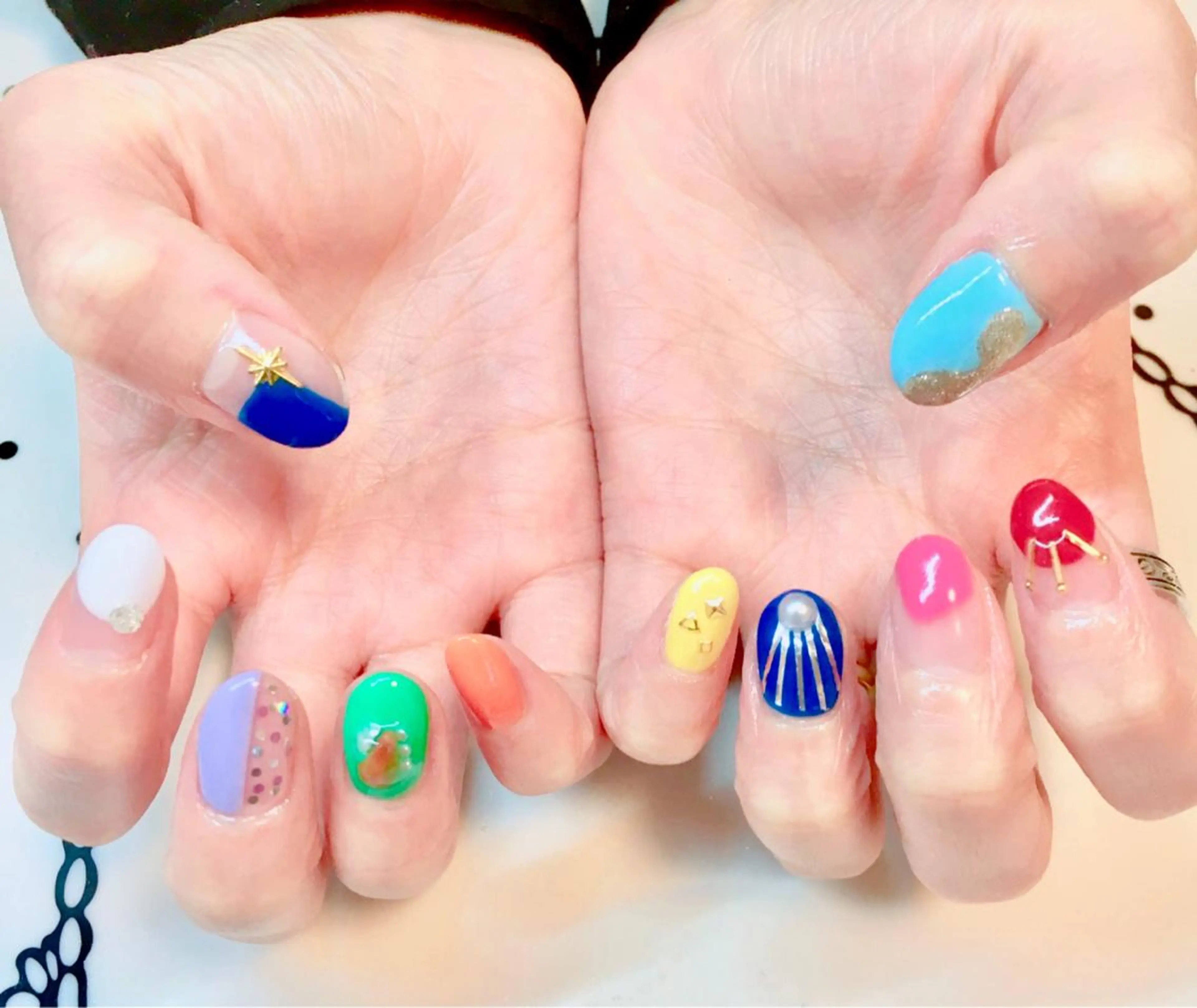 ネイル ハンドネイル nailsalon sugarr所属・nailist cocoのネイルデザイン