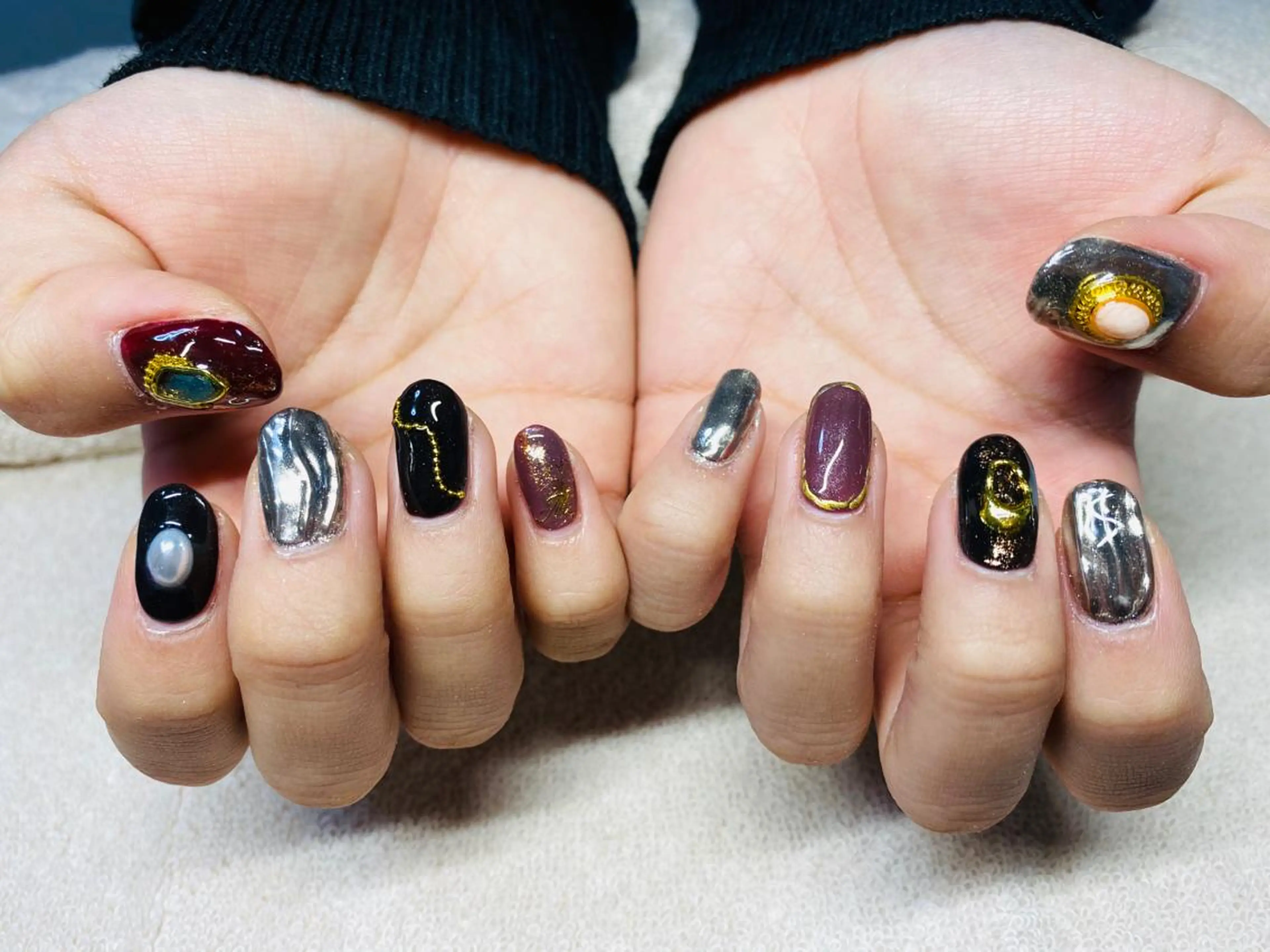 ネイル ニュアンスネイル ハンドネイル nail salon "a"のネイルデザイン