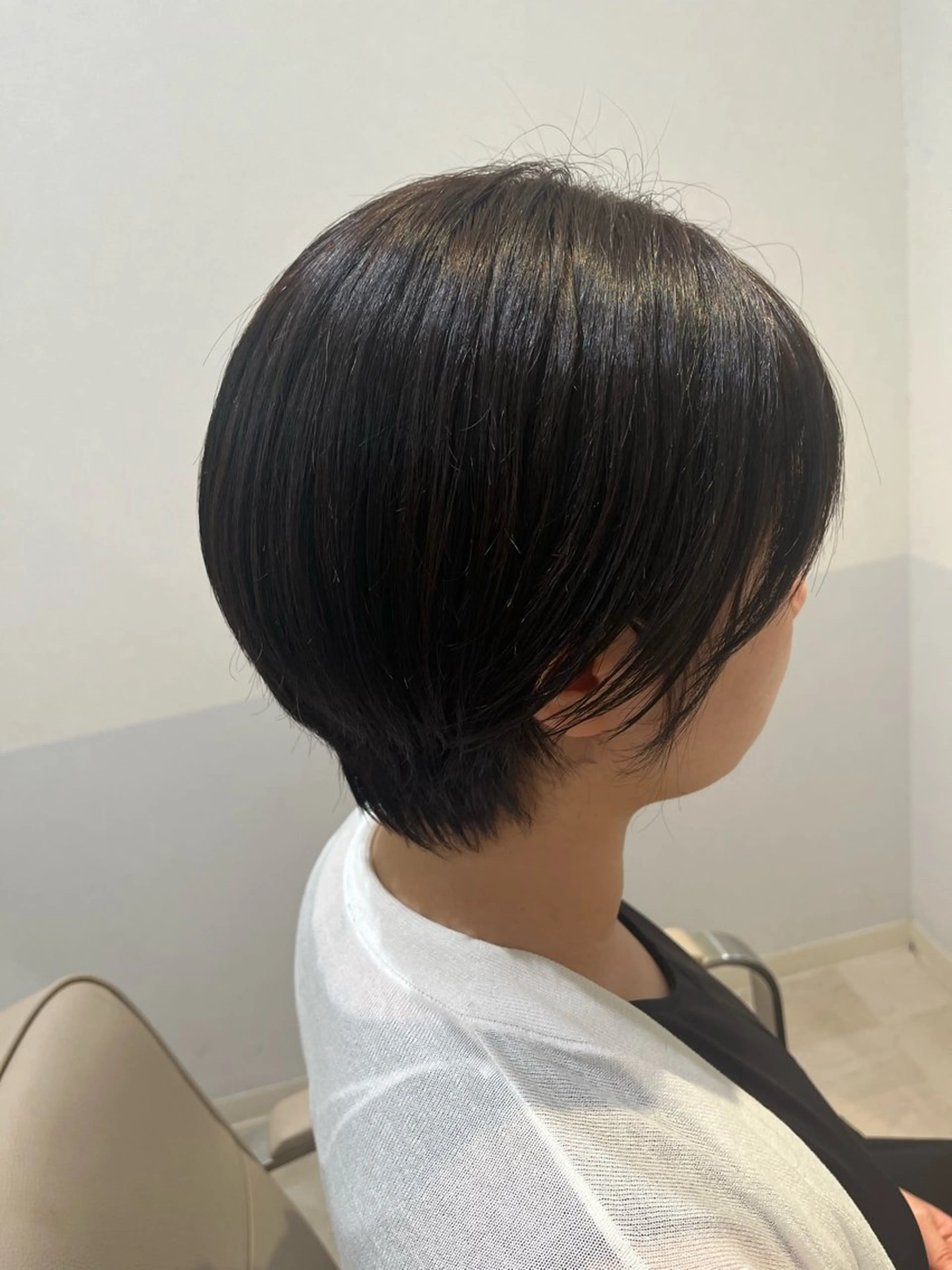 ショート くせ毛 ショートヘア Eleanor枚方店 越海舞のヘアスタイル