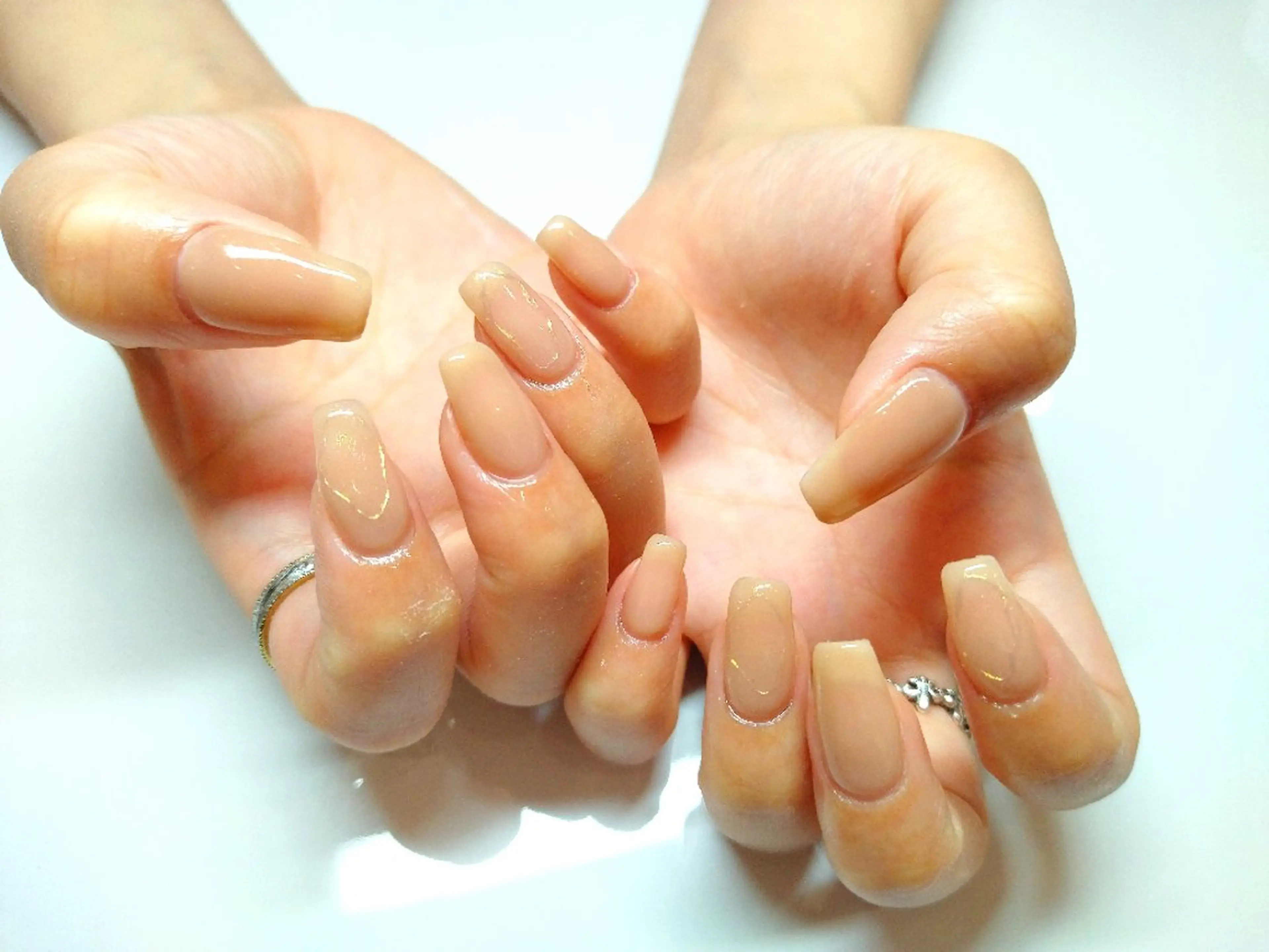 ネイル ハンドネイル 鐙 桃華のネイルデザイン