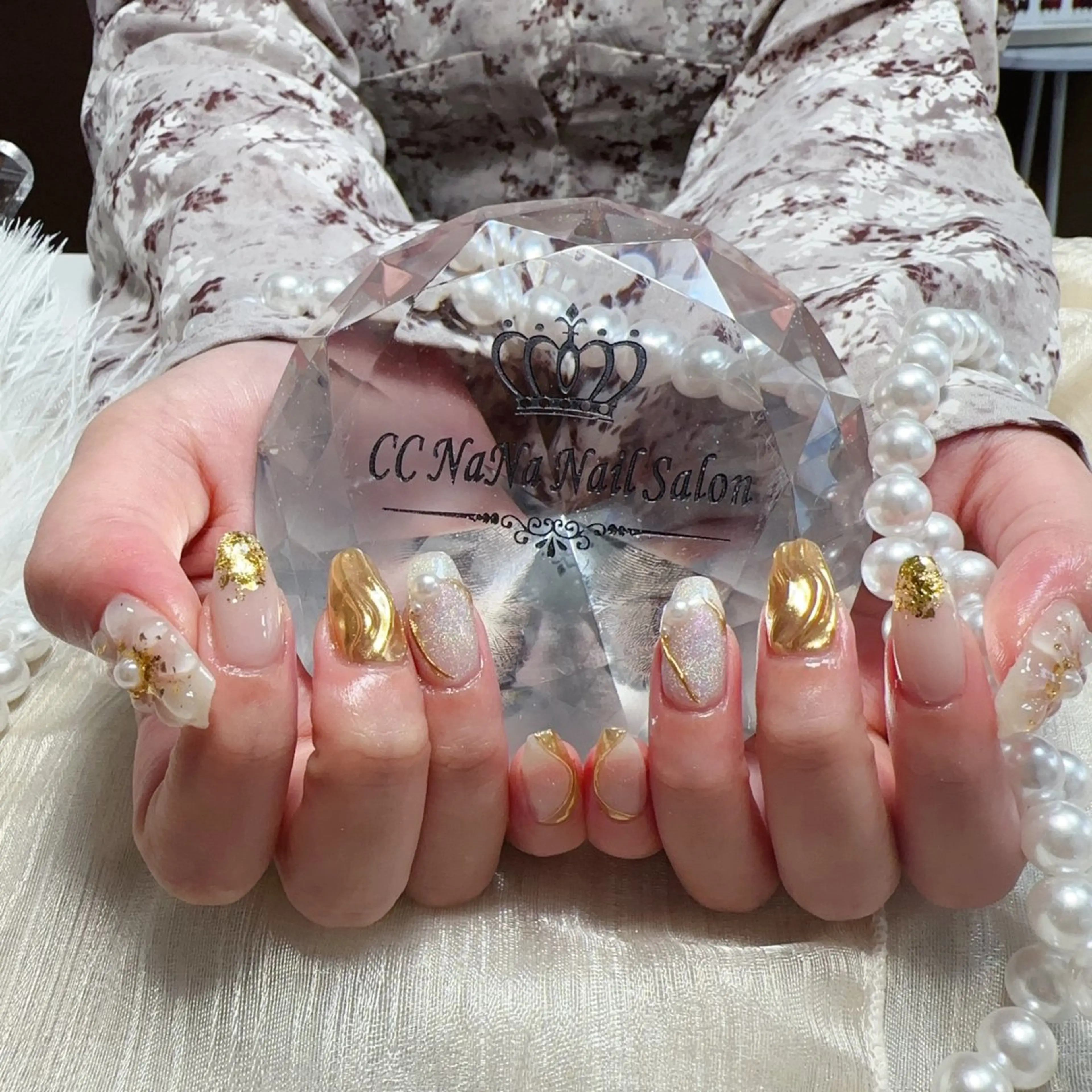 ネイル チークネイル フラッシュネイル ハート キラキラネイル 韓国ネイル ハンドネイル 💎CC・NaNa 韓国風ネイル🌙Cのネイルデザイン